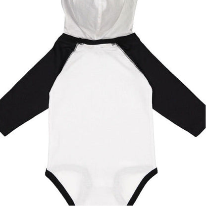 you are amazing Christian Baby Hooded Long Sleeve Onesie with Ears - ClaimedbyGodDesigns