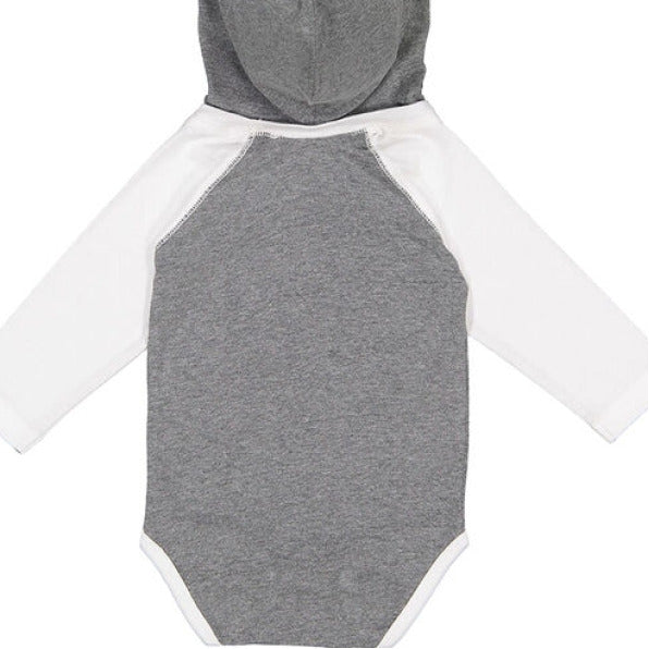 you are amazing Christian Baby Hooded Long Sleeve Onesie with Ears - ClaimedbyGodDesigns