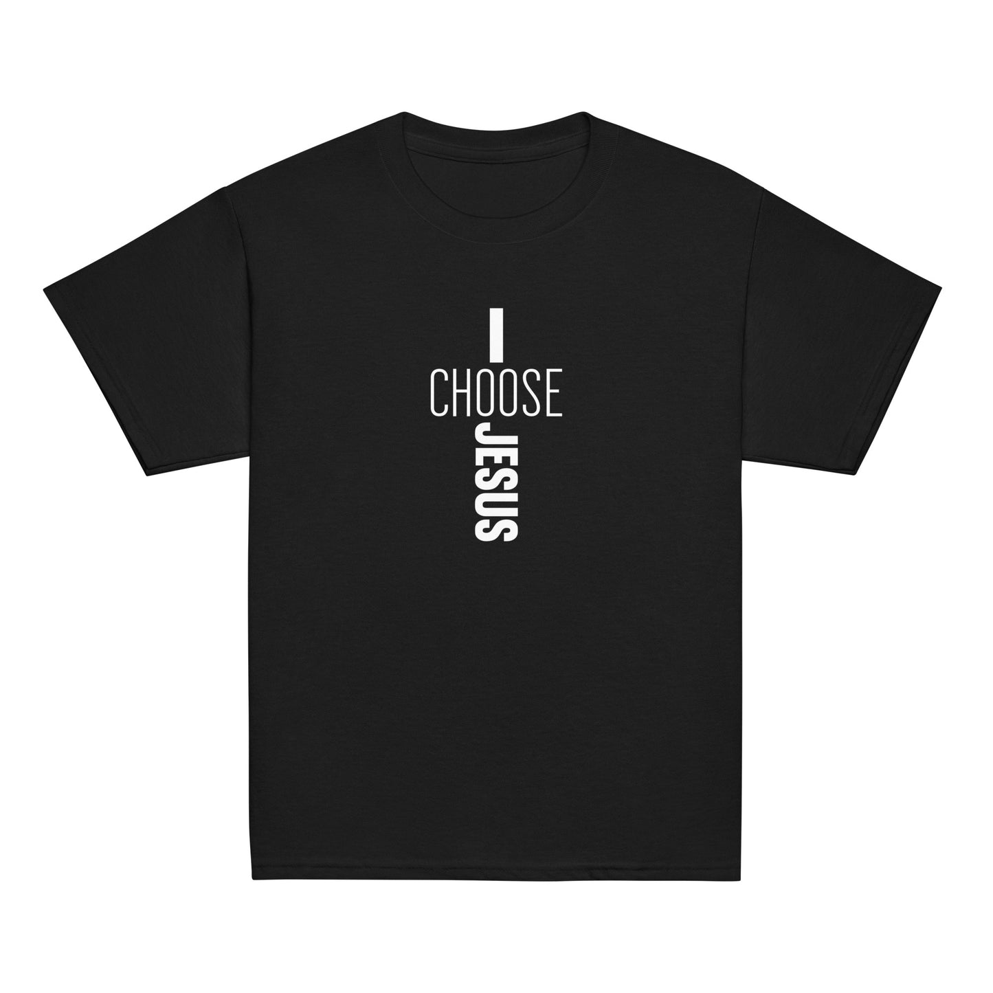 I Choose Jesus Youth Christian T-shirt