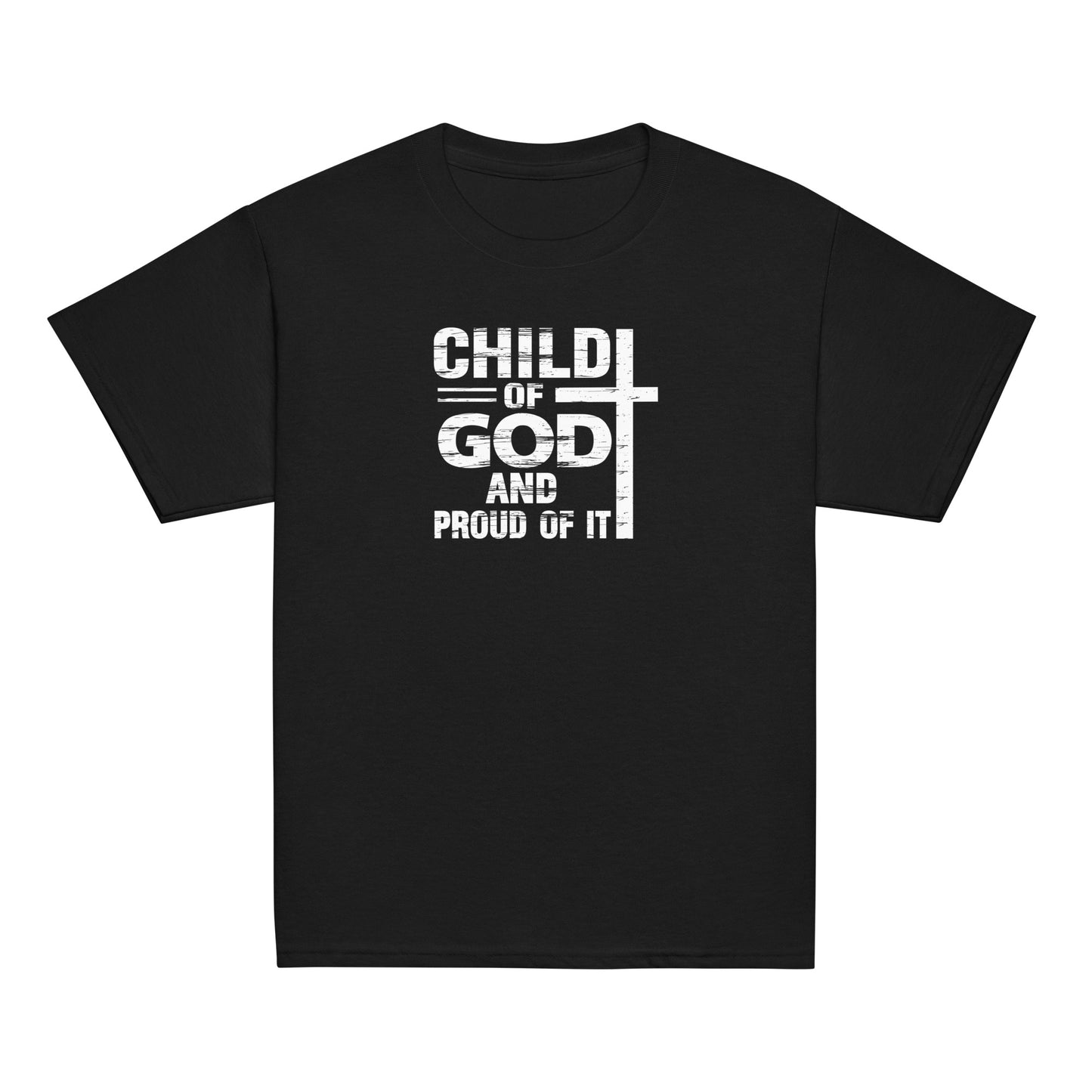 Child Of God And Proud Of It Youth Christian T-shirt