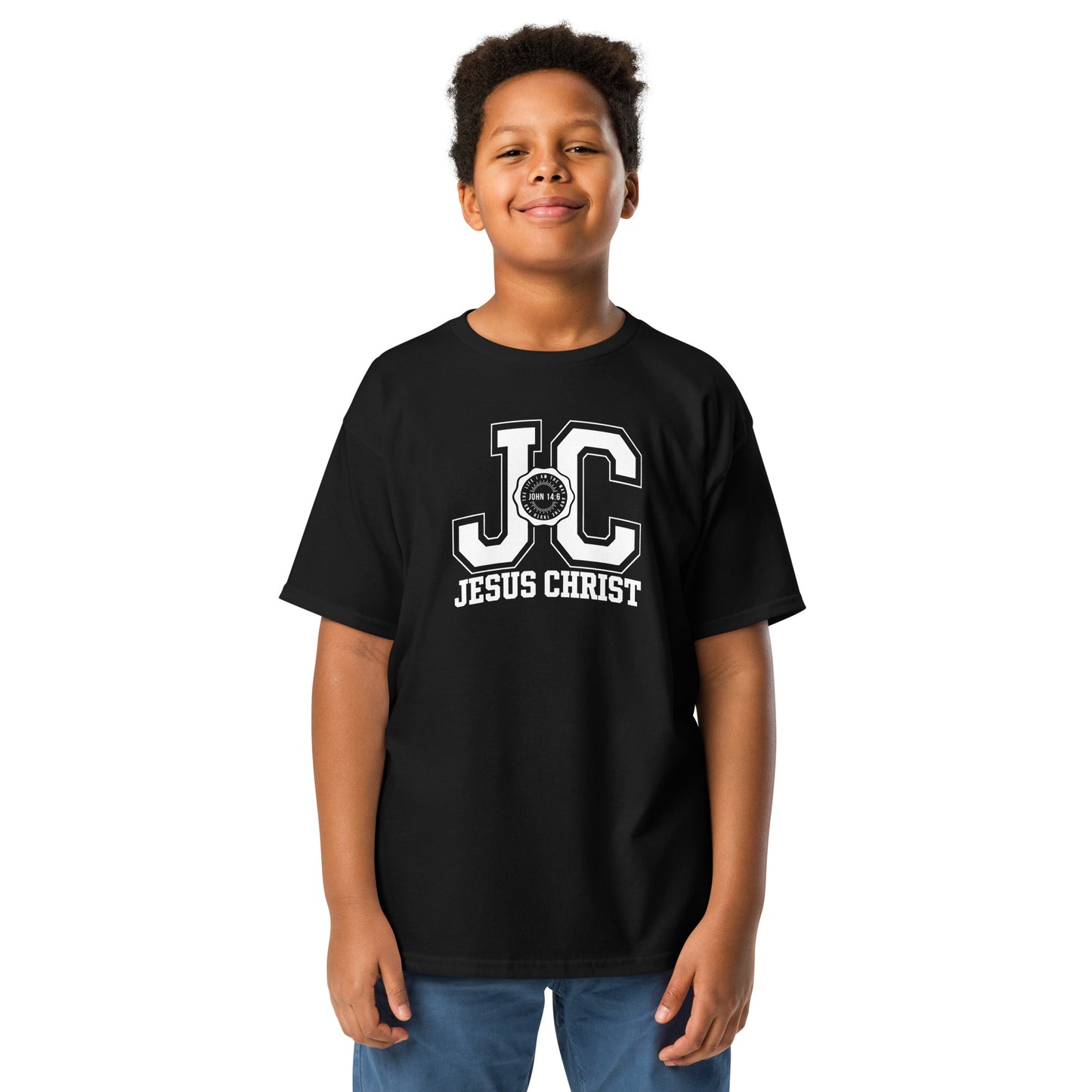 JC Jesus Christ Youth Christian T-shirt