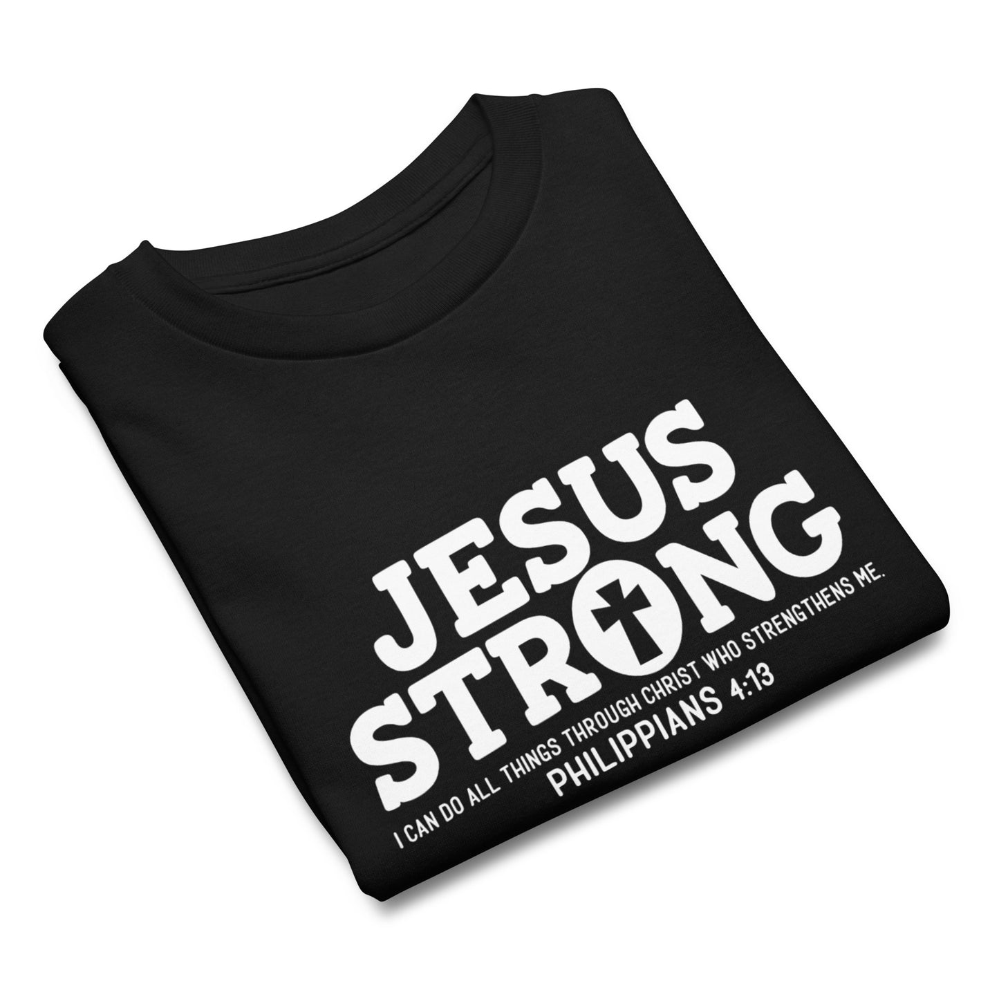 Jesus Strong Youth Christian T-shirt