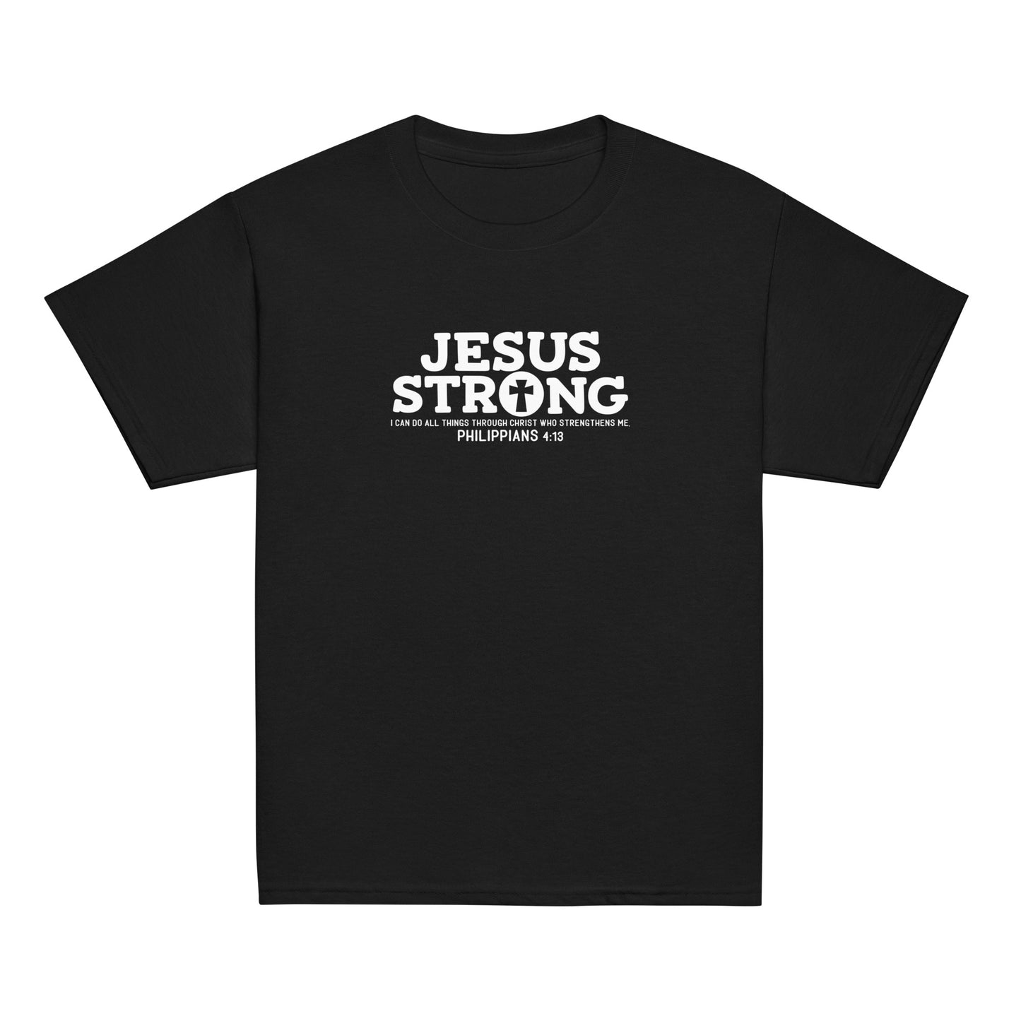 Jesus Strong Youth Christian T-shirt