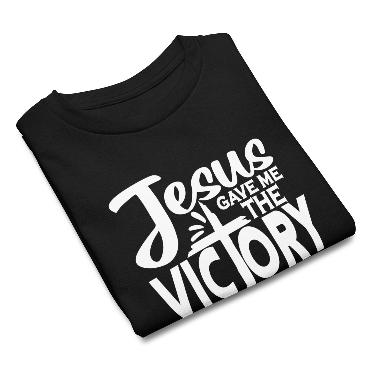 Jesus Gave Me The Victory Youth Christian T-shirt