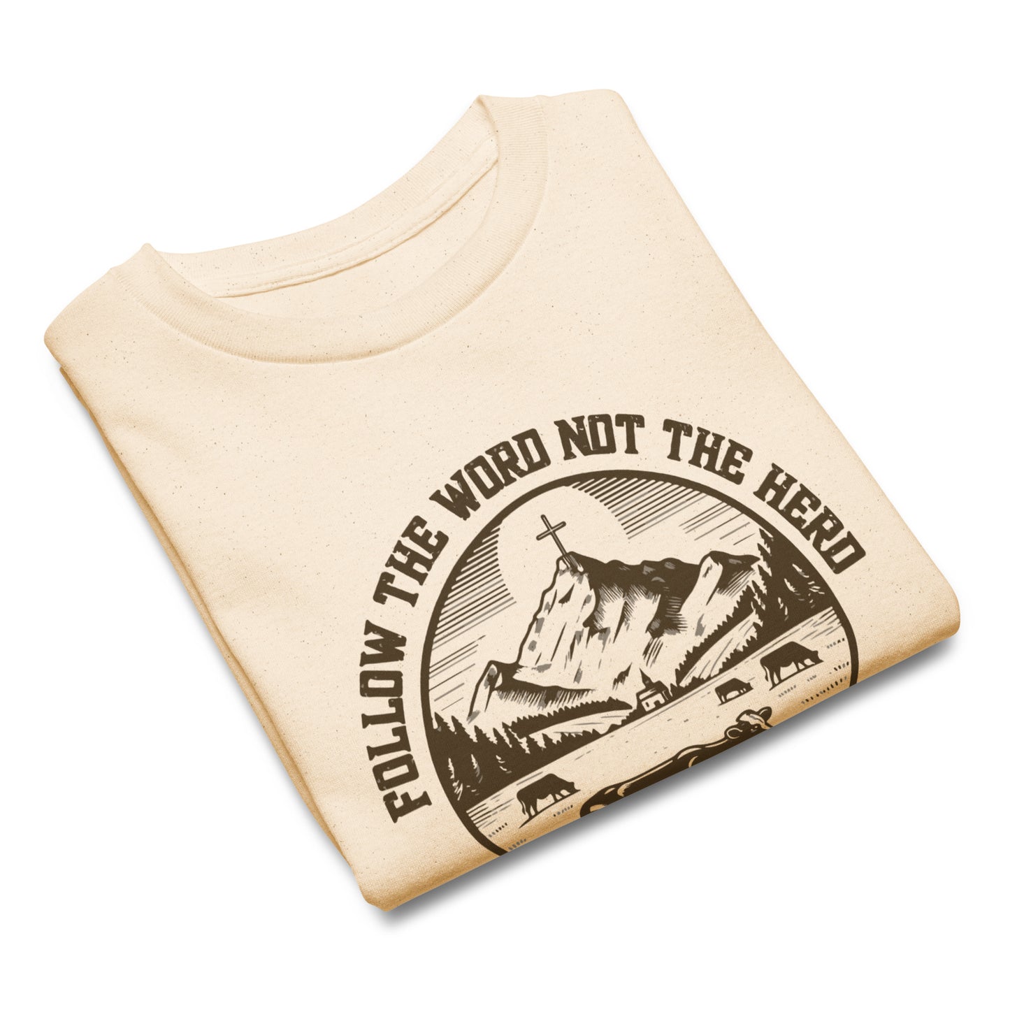 Follow The Word Not The Herd Youth Christian T-shirt