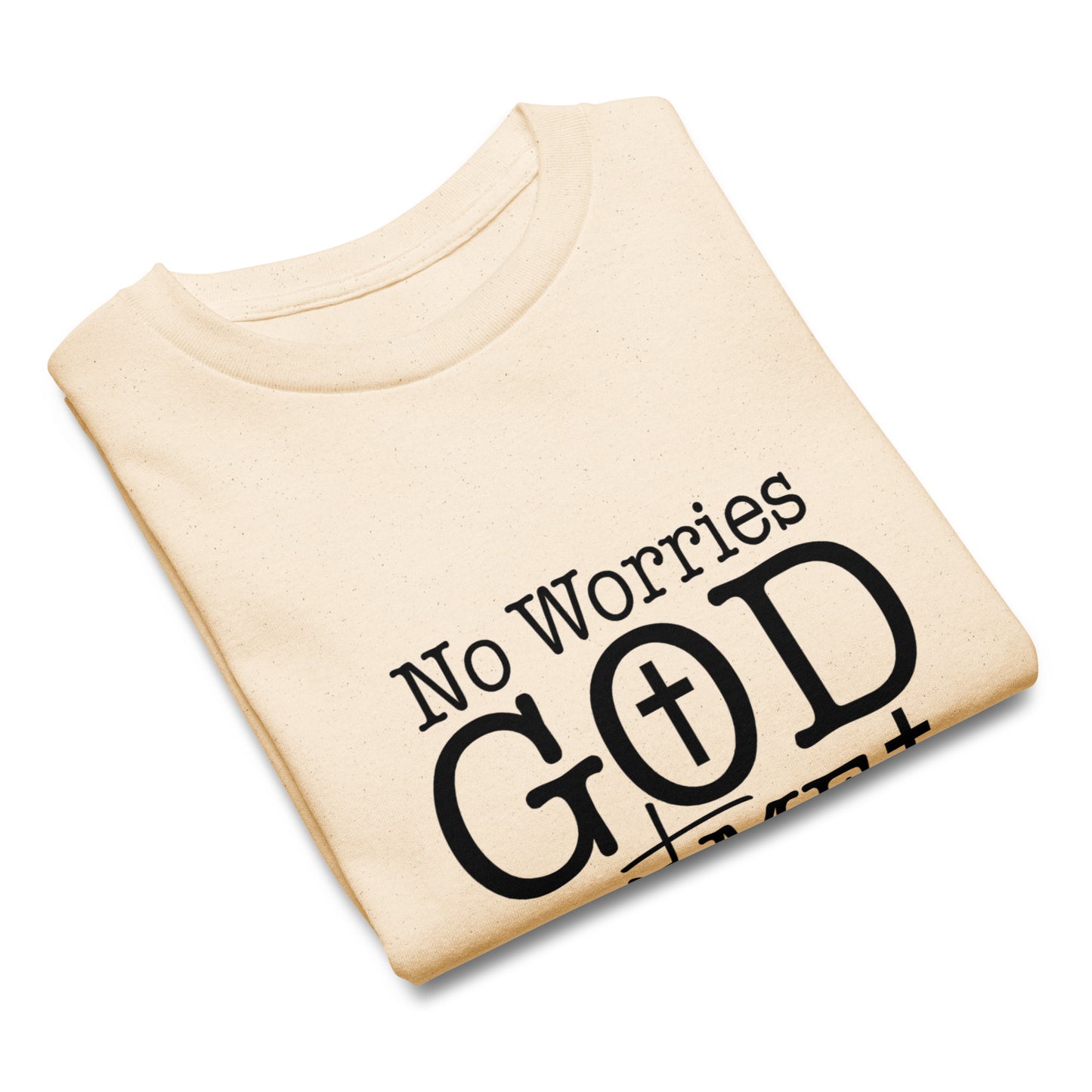 No Worries God Got Me Youth Christian T-shirt