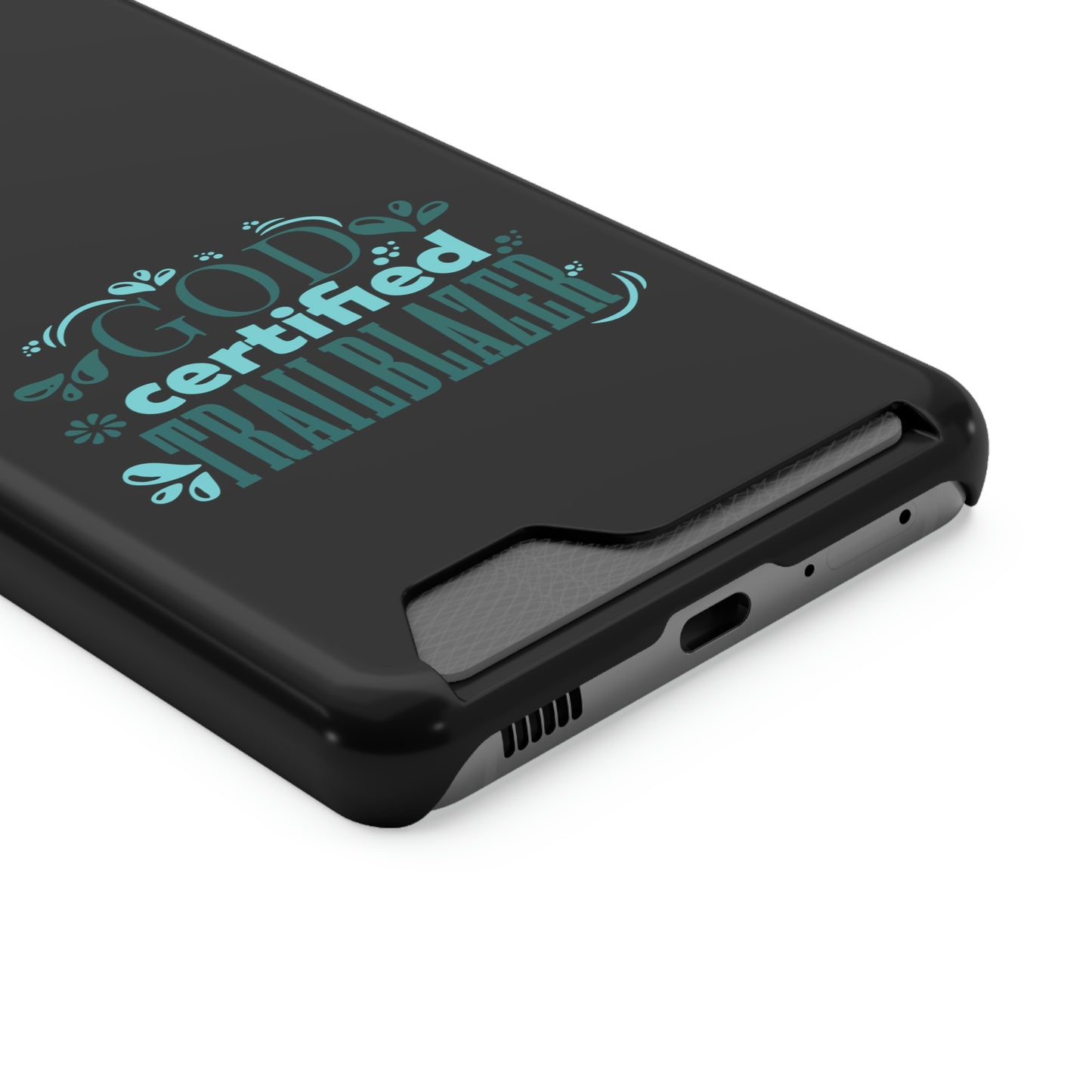 God Certified Trailblazer Phone Case With Card Holder