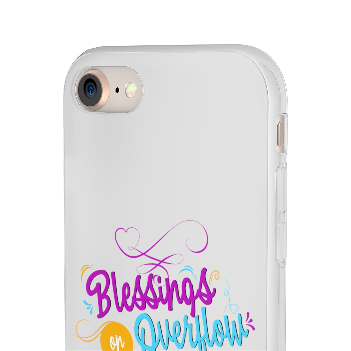 Blessings on Overflow Flexi Phone Case, compatible with select IPhone & Samsung Galaxy Phones Printify