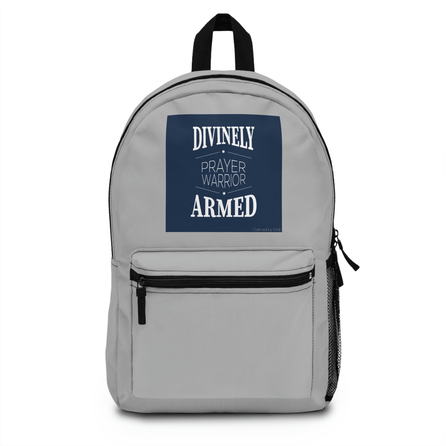 Divinely Armed Prayer Warrior Backpack Printify