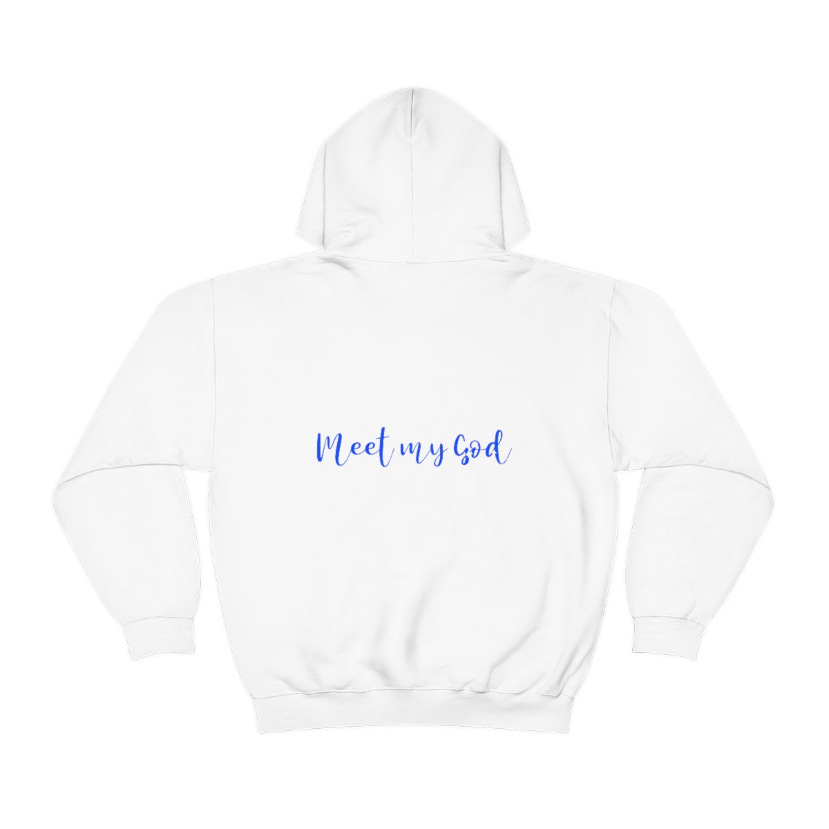 Problems Meet My  God Unisex Hooded Sweatshirt Printify