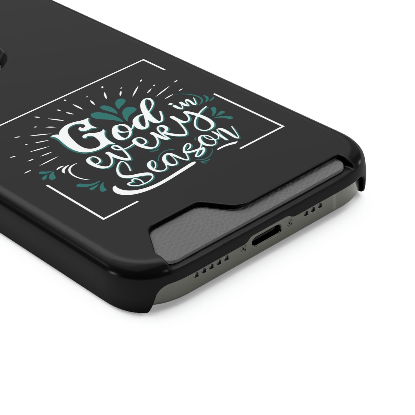 God In Every Season Phone Case With Card Holder