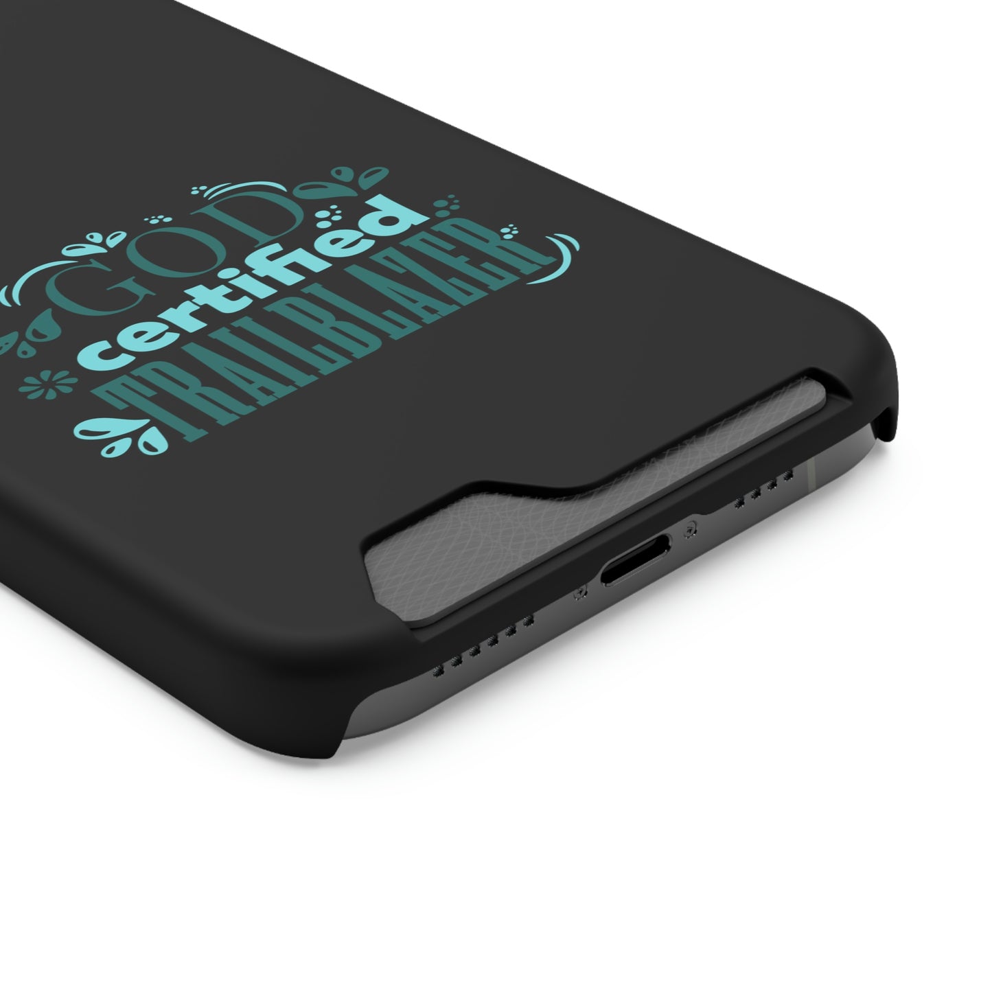 God Certified Trailblazer Phone Case With Card Holder