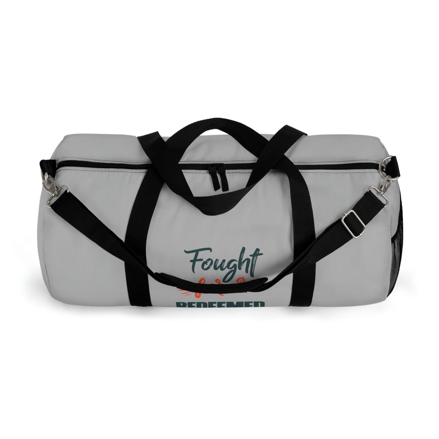 Fought For & Redeemed Duffel Bag Printify