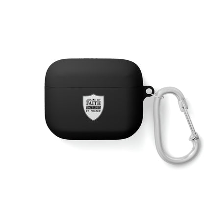 Armed by Faith Shielded By Prayer AirPods / Airpods Pro Case cover - ClaimedbyGodDesigns