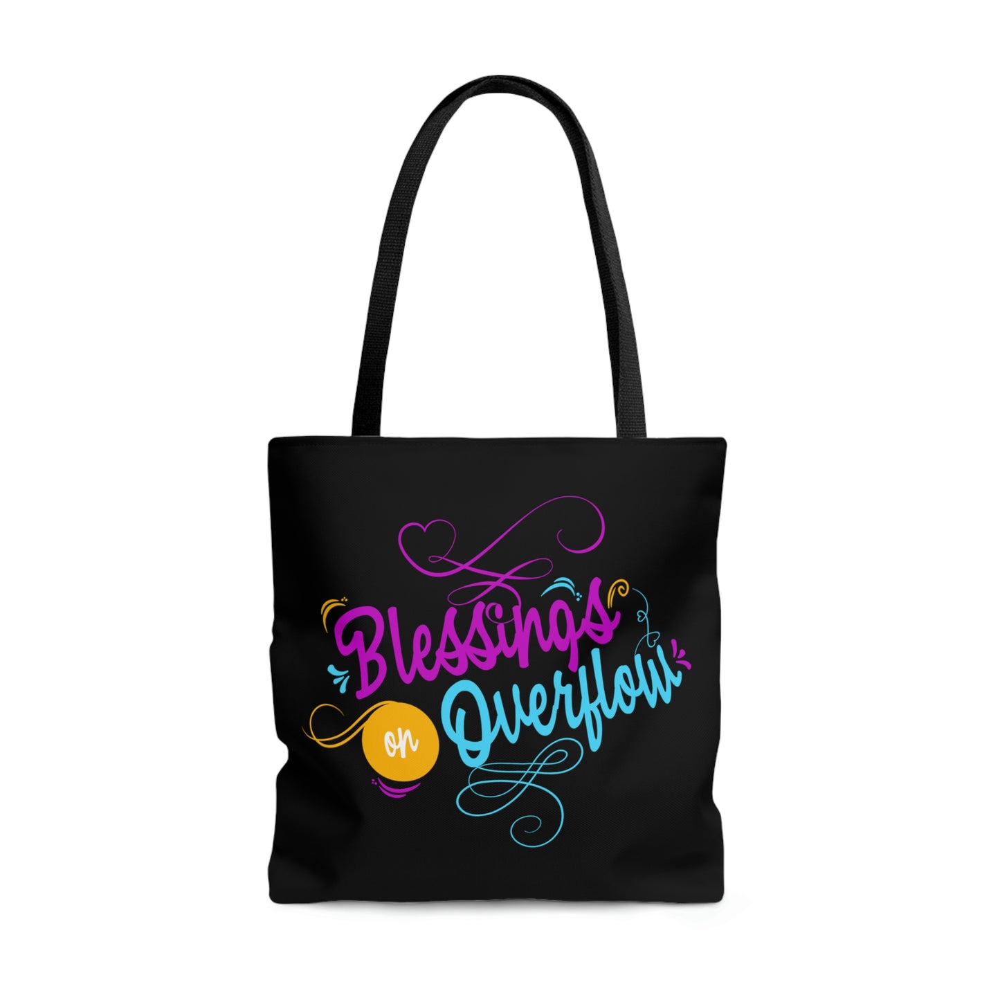 Blessings on Overflow Tote Bag