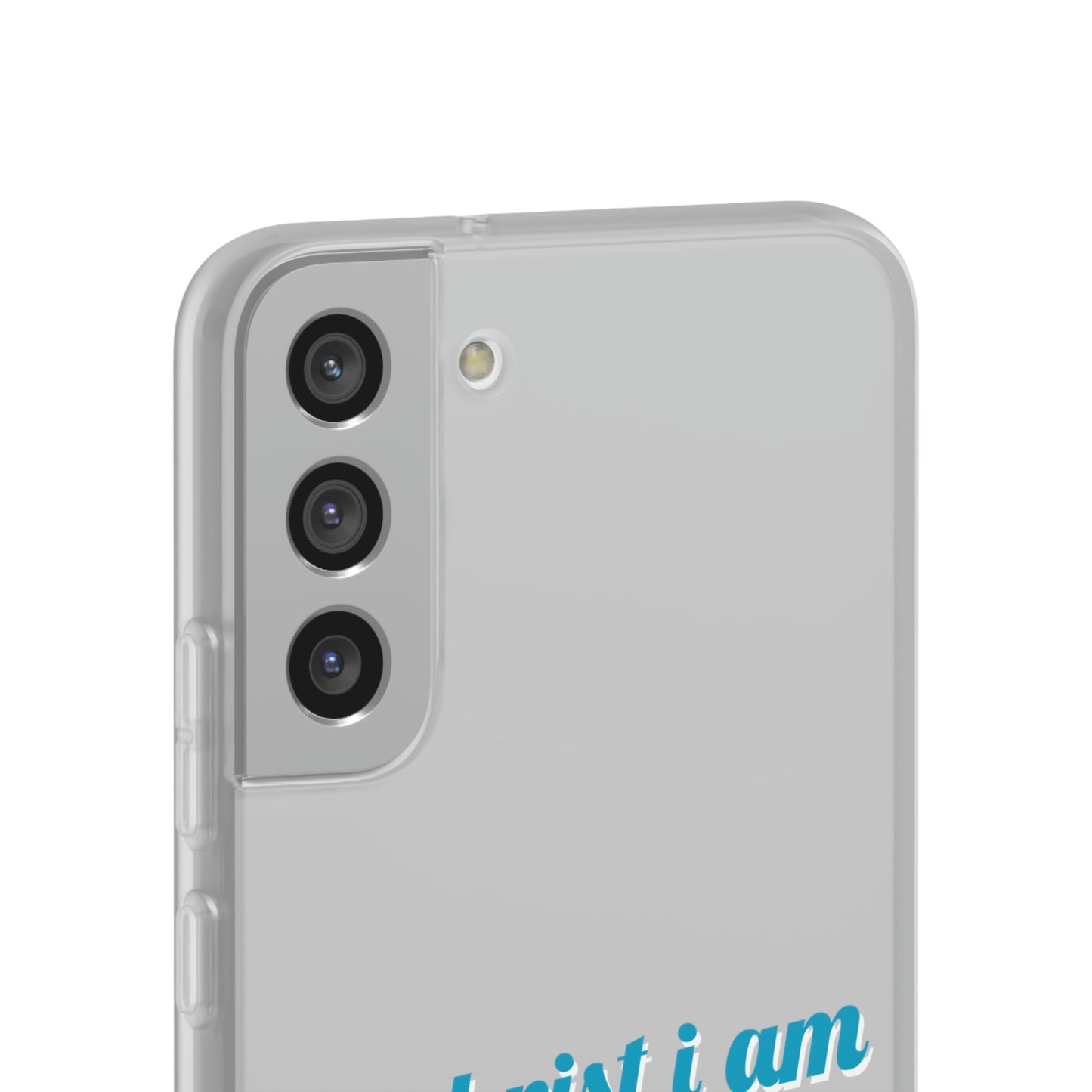 In Christ I Am Flawlessly & Purposefully Created Flexi Phone Case