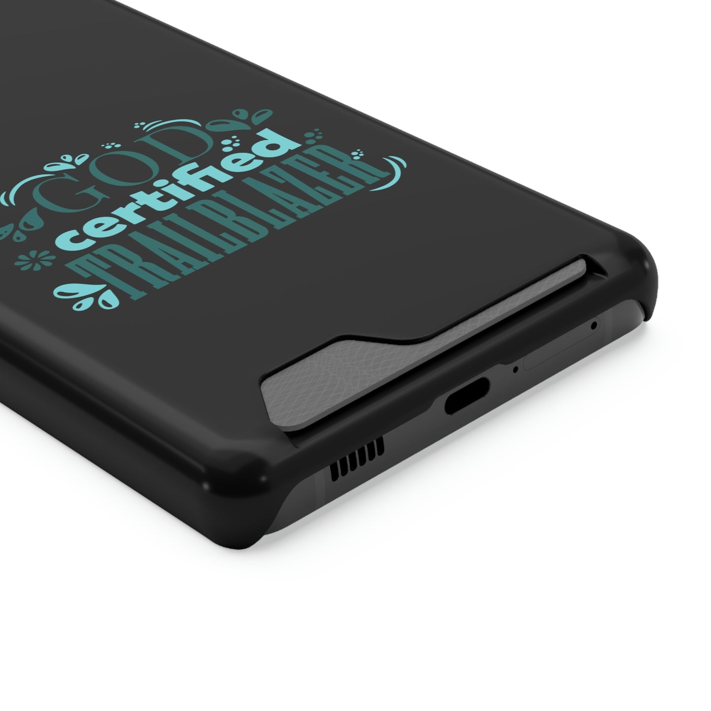 God Certified Trailblazer Phone Case With Card Holder