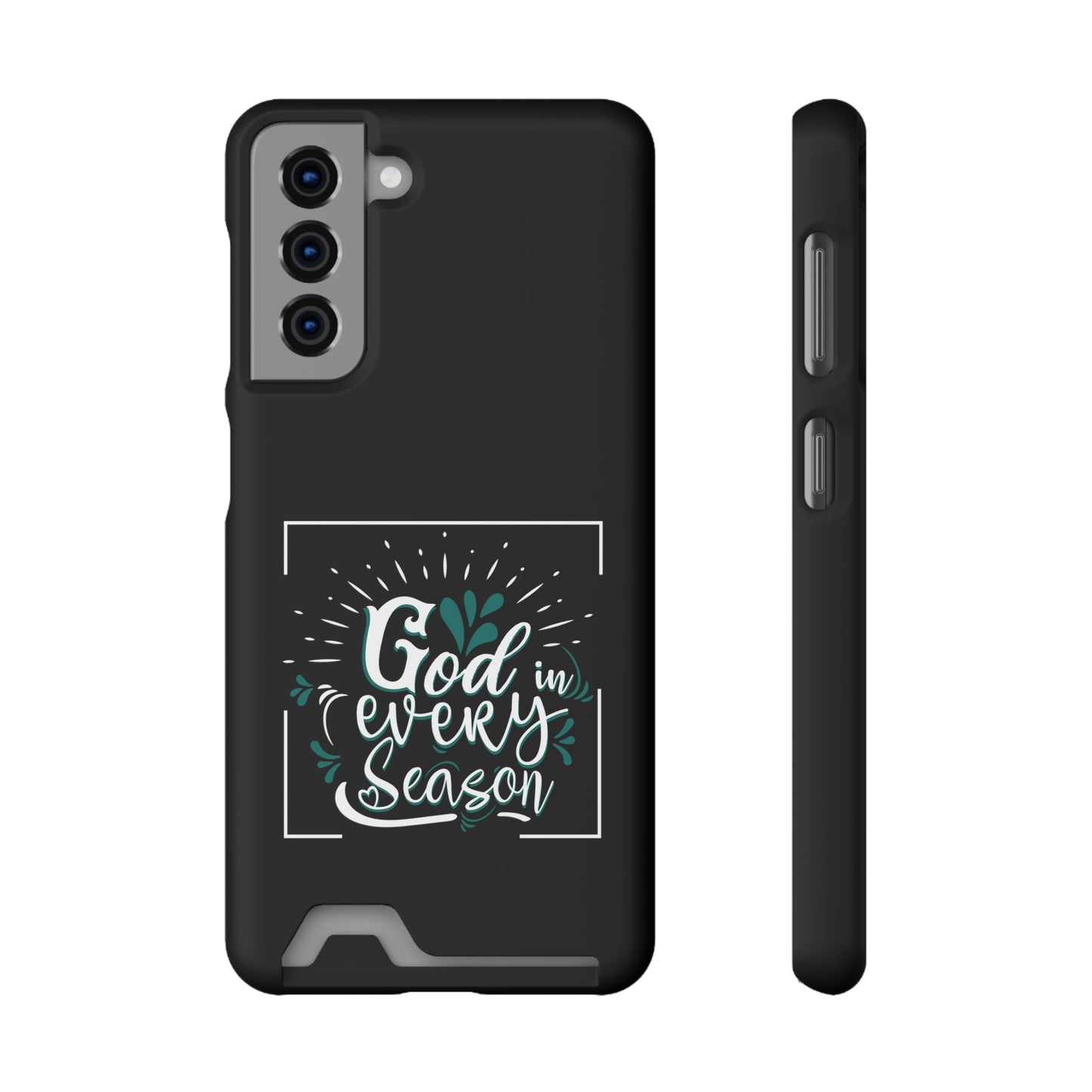 God In Every Season Phone Case With Card Holder