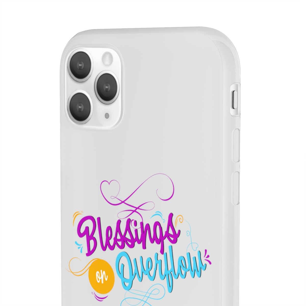 Blessings on Overflow Flexi Phone Case, compatible with select IPhone & Samsung Galaxy Phones Printify