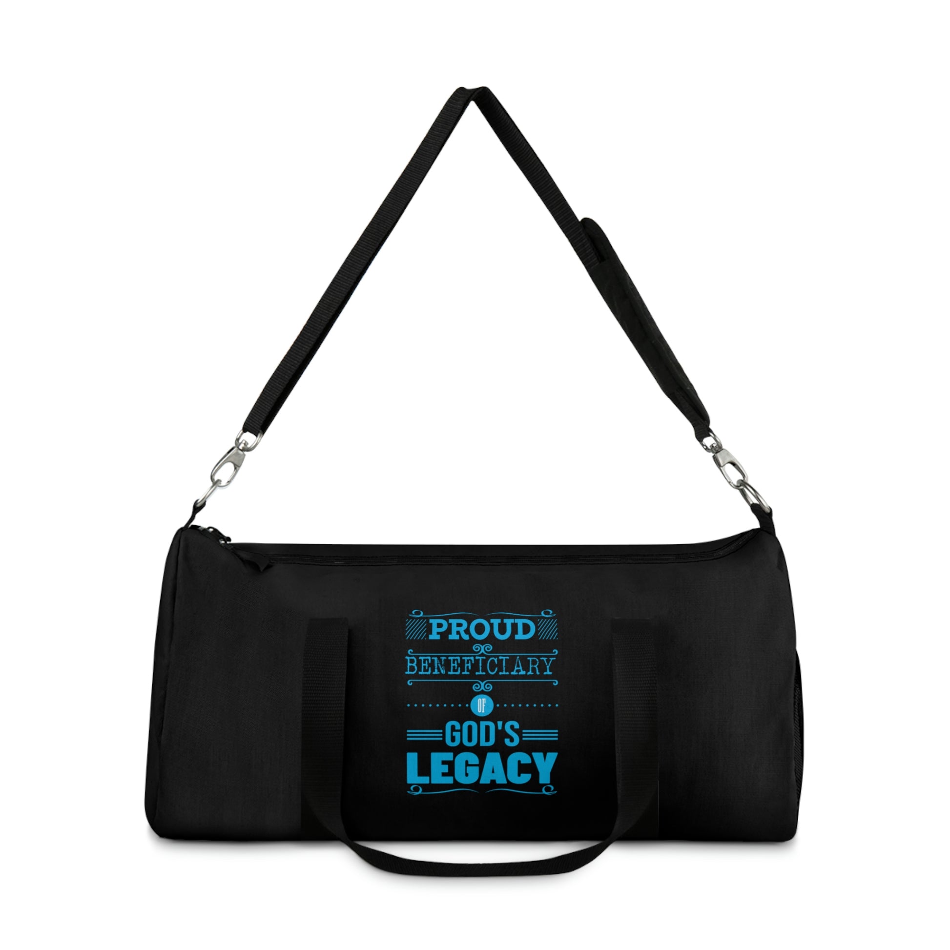 Proud Beneficiary Of God's Legacy Duffel Bag Printify