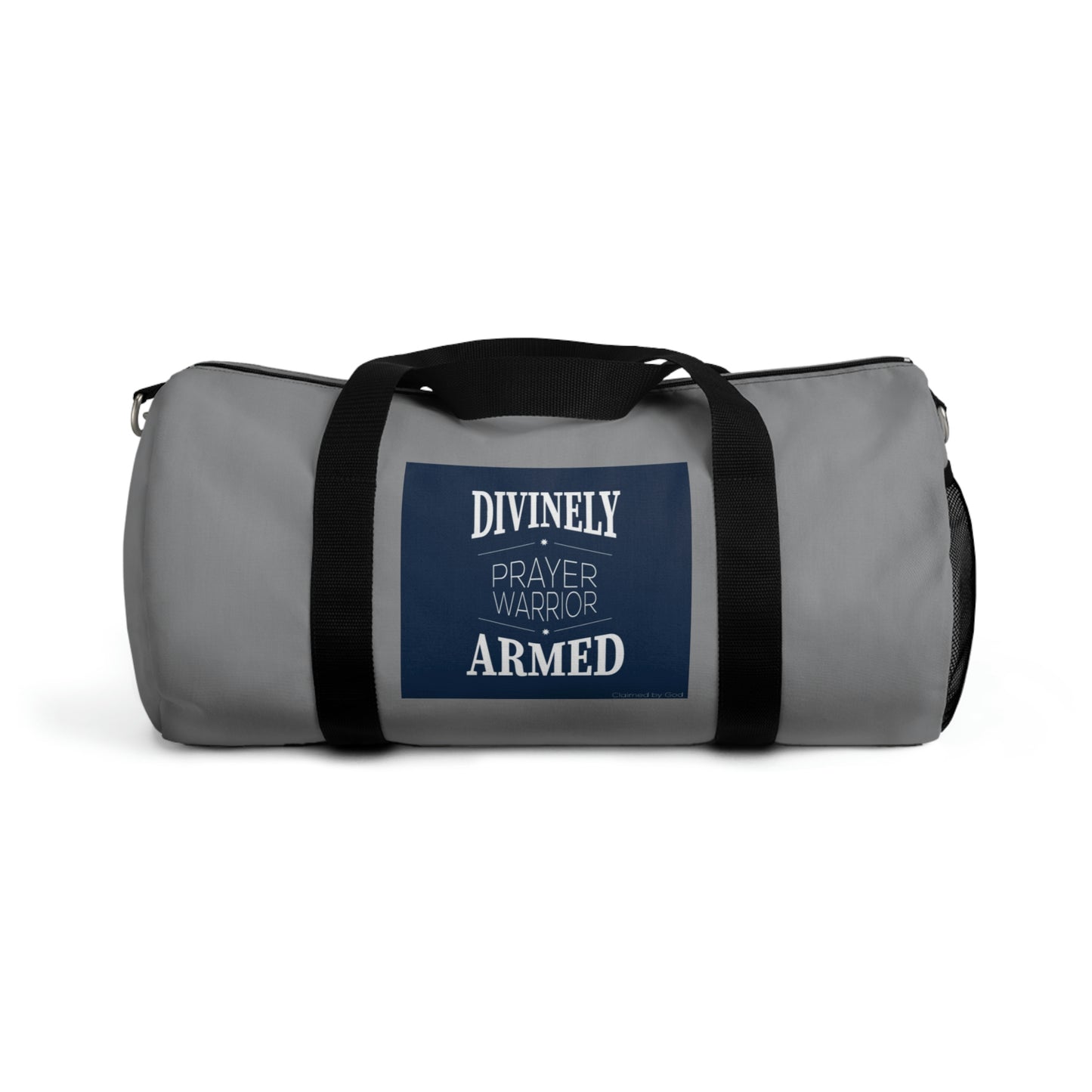 Divinely Armed Prayer Warrior Duffel Bag Printify