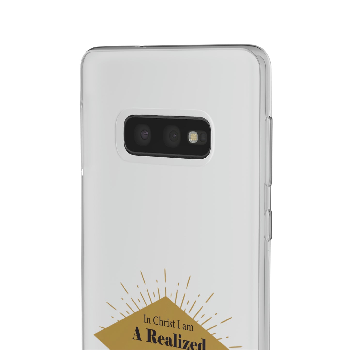 In Christ I Am A Realized Impossibility Flexi Phone Case