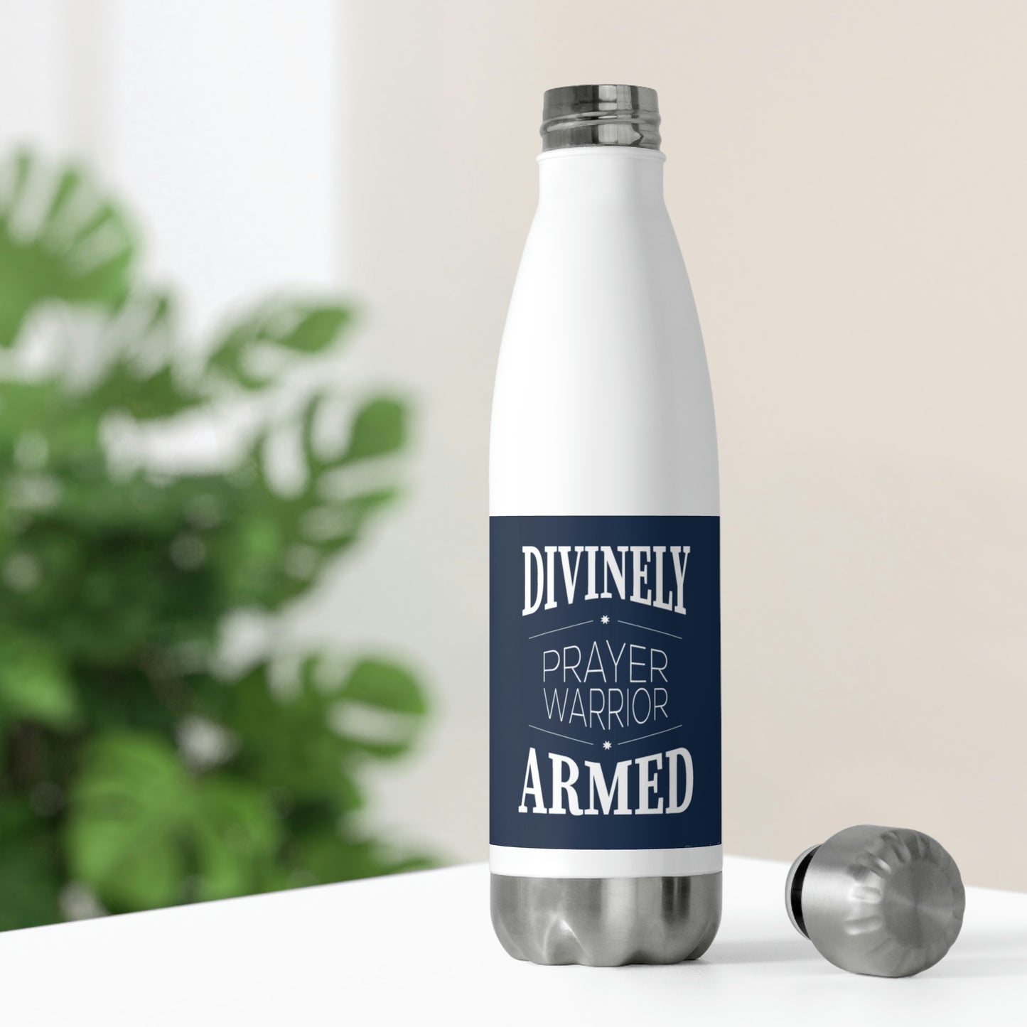 Divinely Armed Prayer Warrior Insulated Bottle