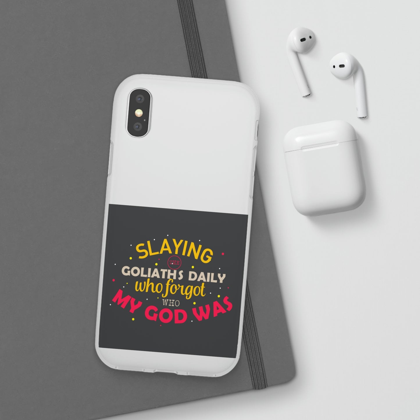 Slaying The Goliaths Daily Who Forgot Who My God Was Flexi Phone Case