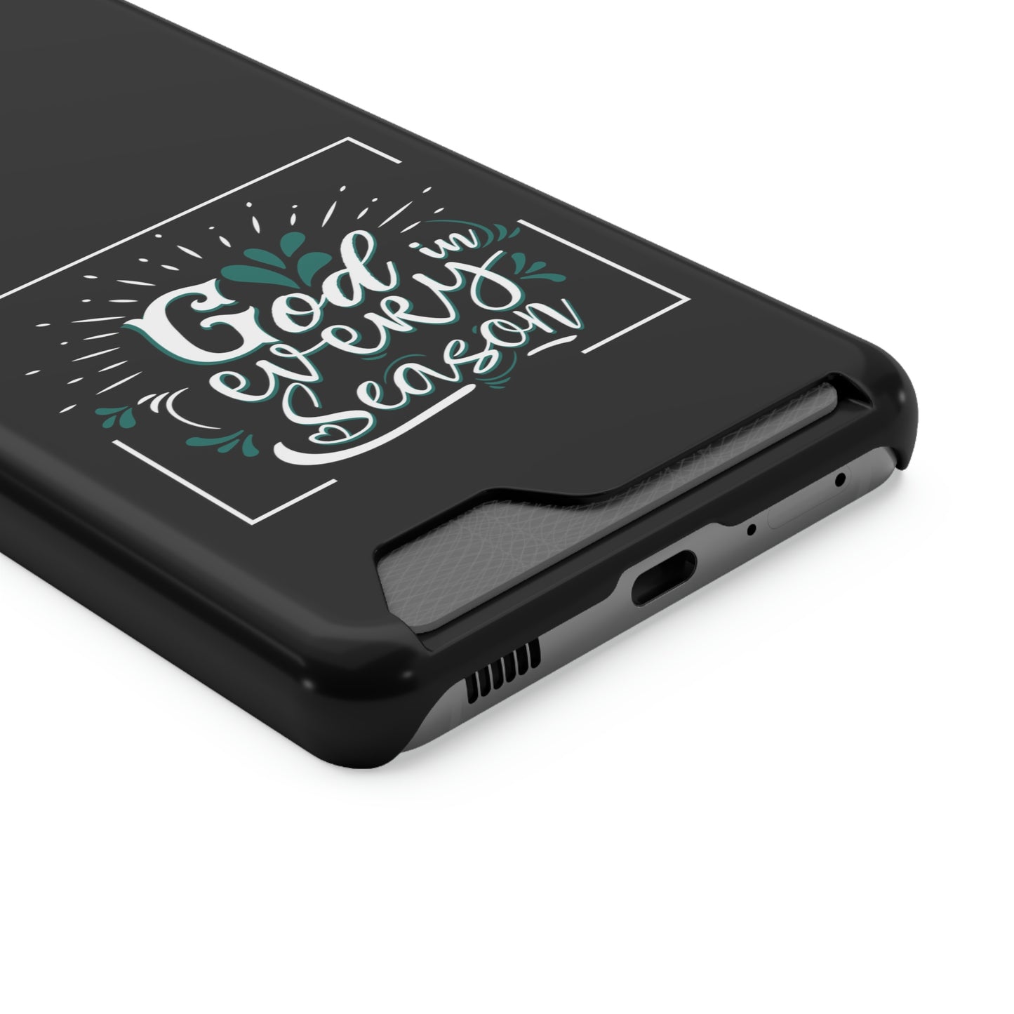 God In Every Season Phone Case With Card Holder