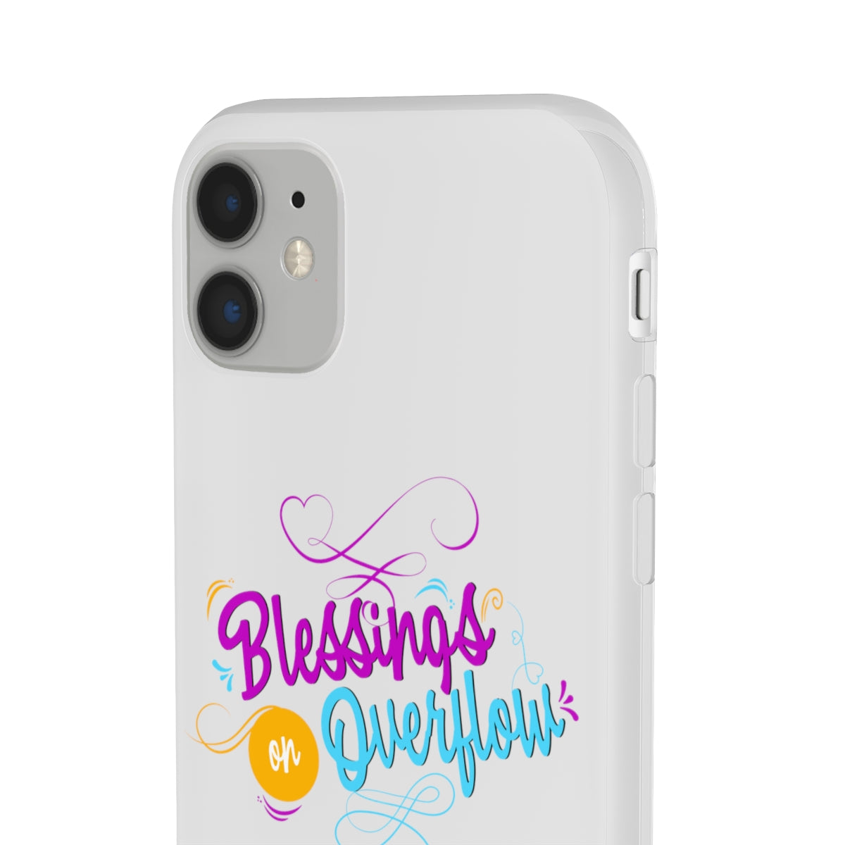 Blessings on Overflow Flexi Phone Case, compatible with select IPhone & Samsung Galaxy Phones Printify