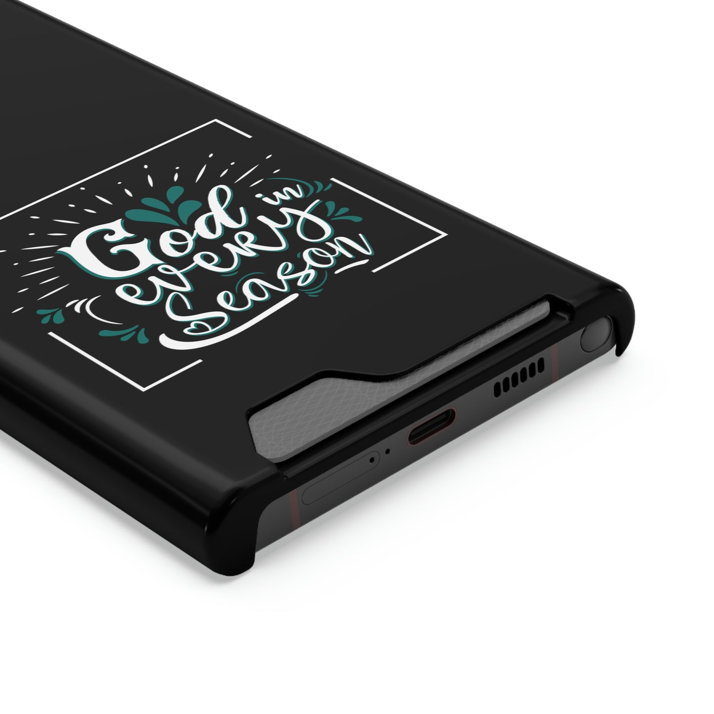 God In Every Season Phone Case With Card Holder