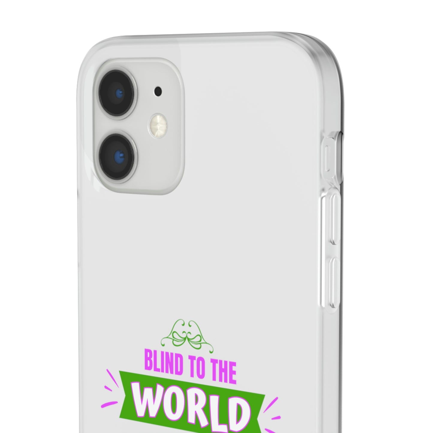 Blind To The World But His Greatest Treasure Flexi Phone Case