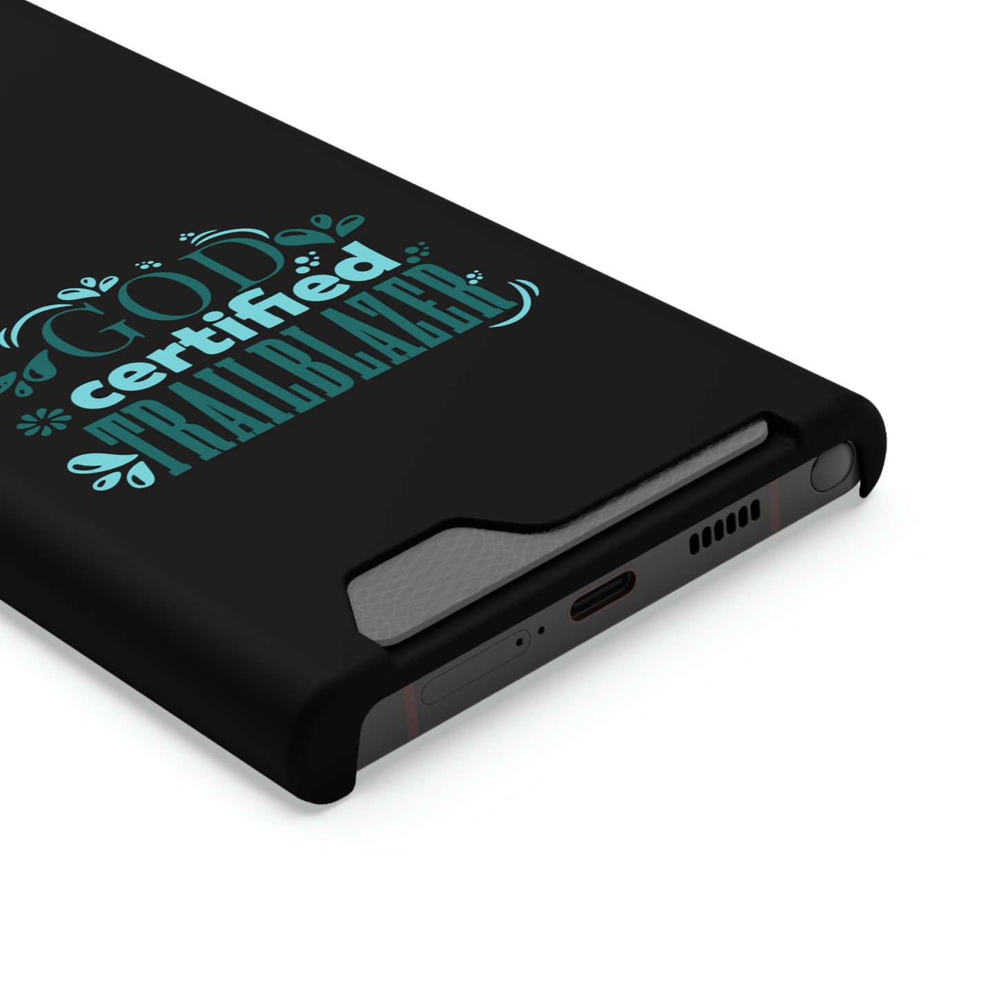 God Certified Trailblazer Phone Case With Card Holder