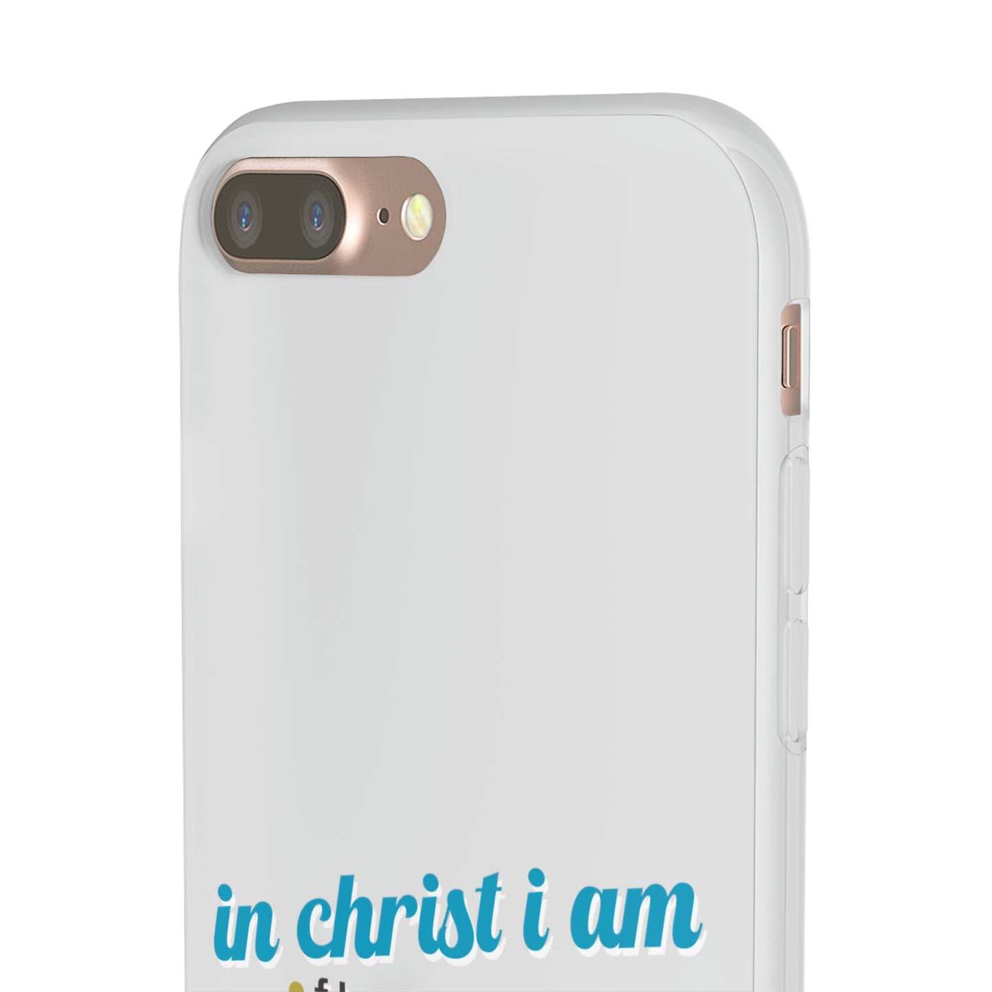 In Christ I Am Flawlessly & Purposefully Created Flexi Phone Case