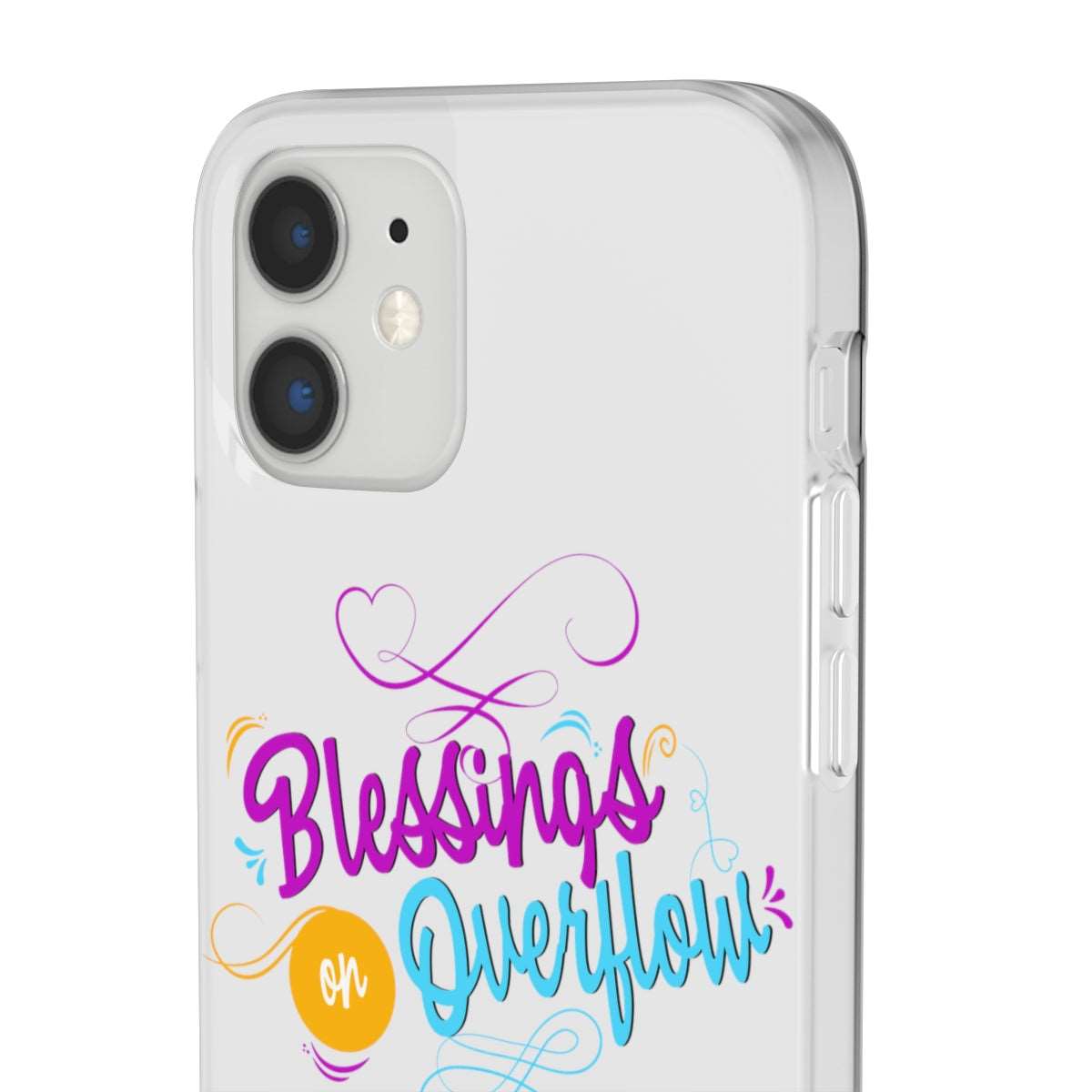 Blessings on Overflow Flexi Phone Case, compatible with select IPhone & Samsung Galaxy Phones Printify