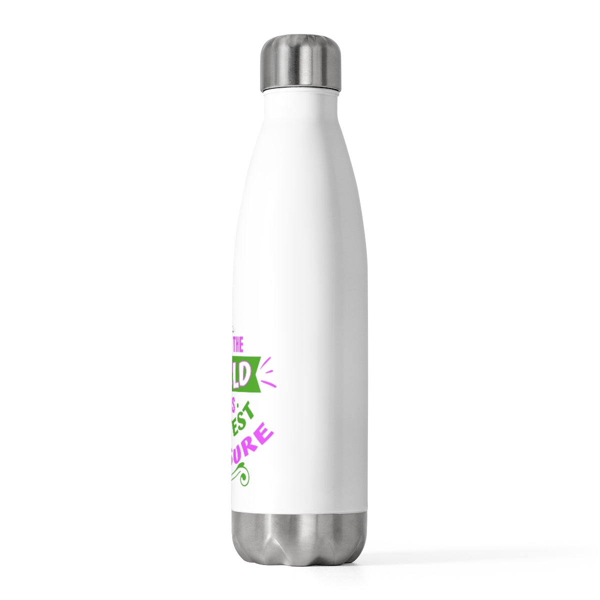 Blind to the World But His Greatest Treasure Insulated Bottle Printify