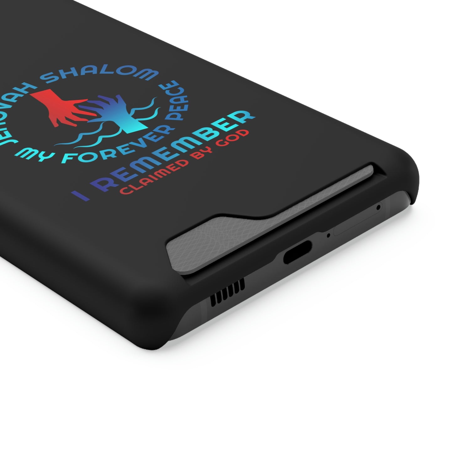 Jehovah Shalom My Forever Peace I Remember Phone Case With Card Holder