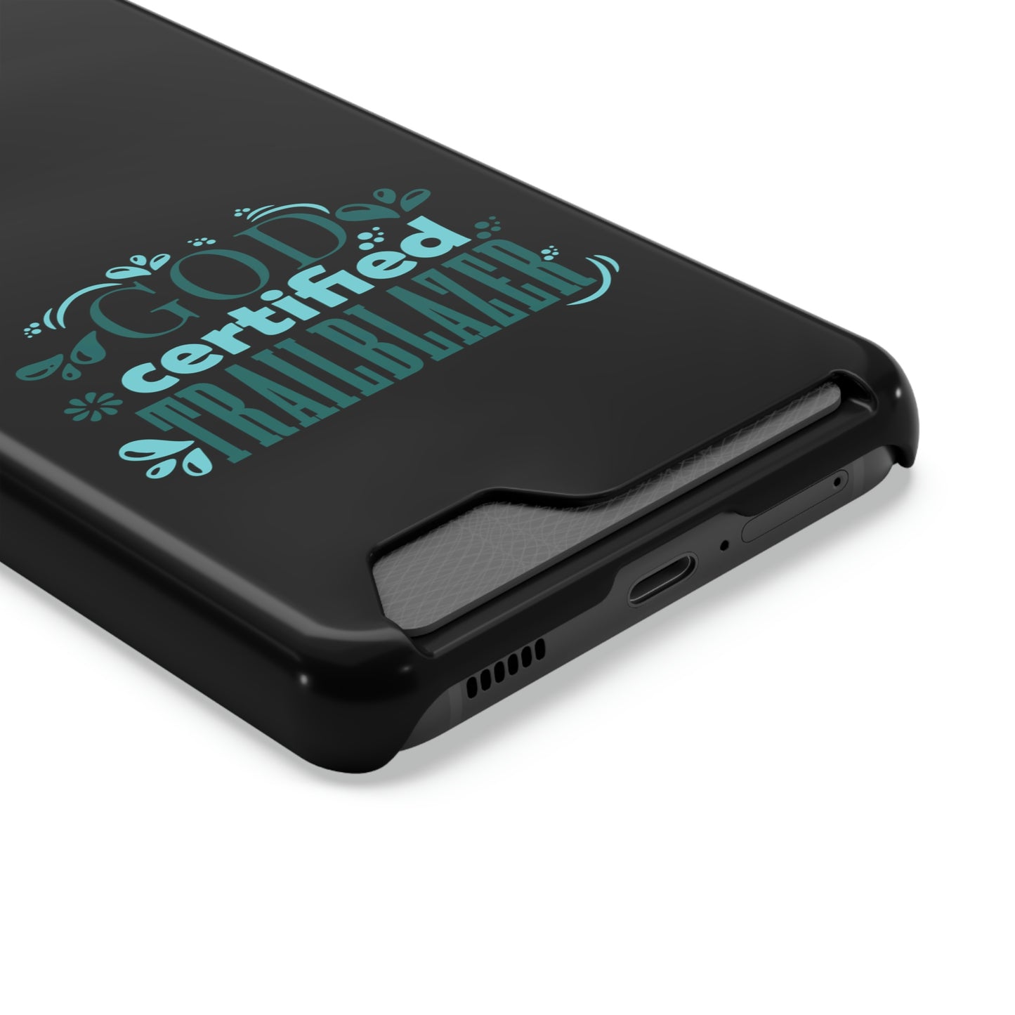 God Certified Trailblazer Phone Case With Card Holder