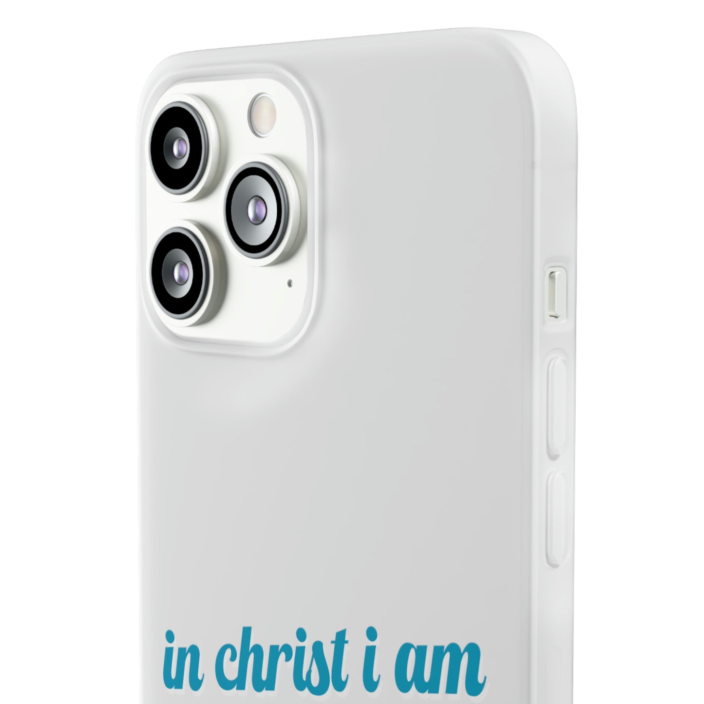 In Christ I Am Flawlessly & Purposefully Created Flexi Phone Case