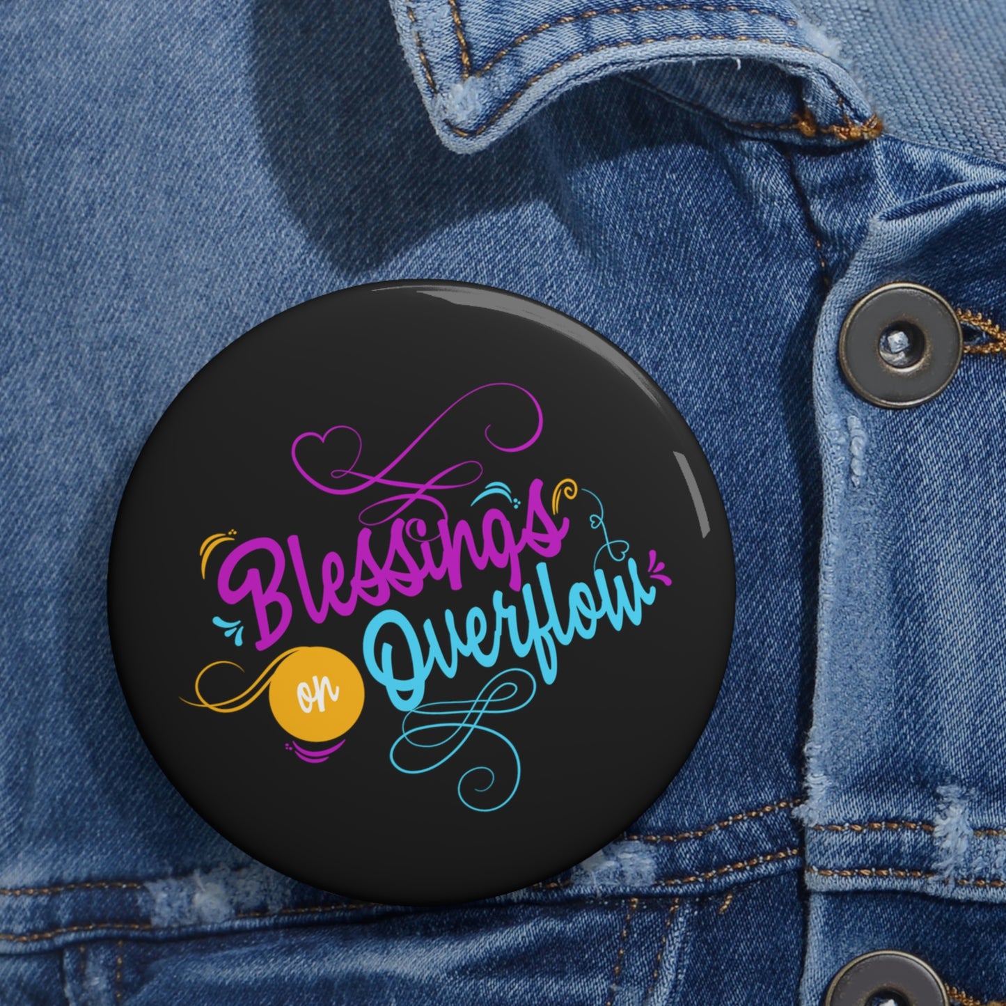 Blessings on Overflow Pin Button