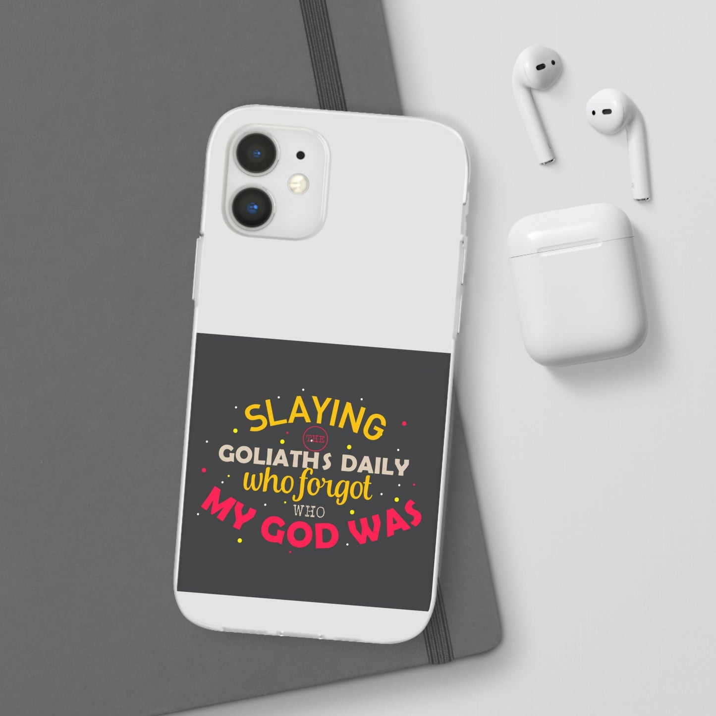 Slaying The Goliaths Daily Who Forgot Who My God Was Flexi Phone Case