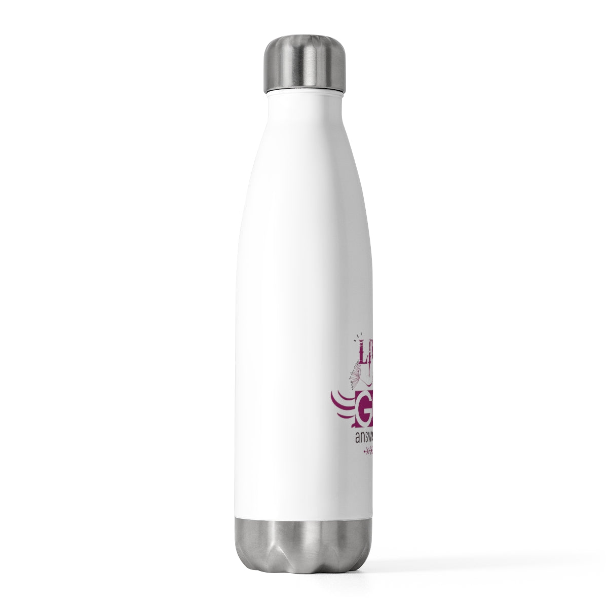 Living Proof that God Answers Prayers Insulated Bottle Printify