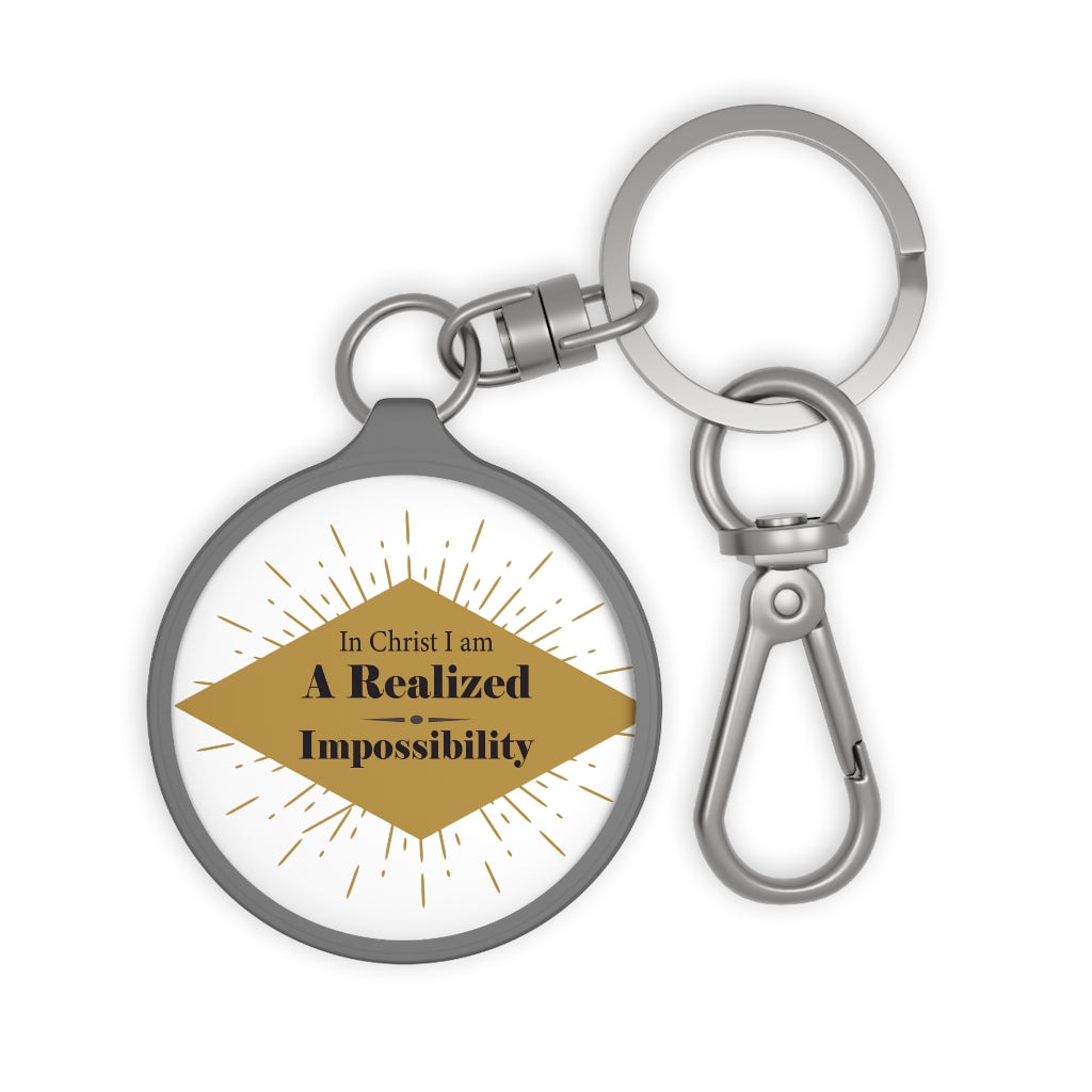 Realized Impossibility Key Fob Printify