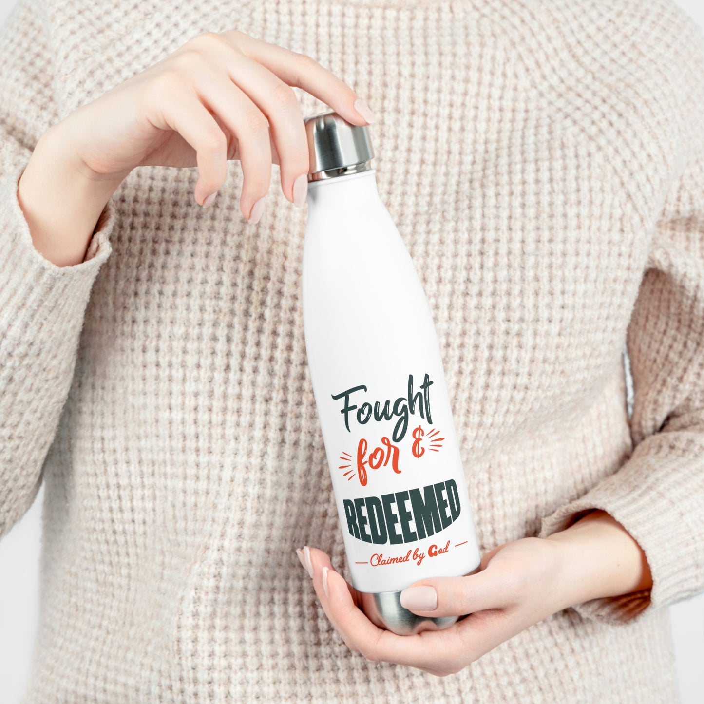 Fought For & Redeemed Insulated Bottle