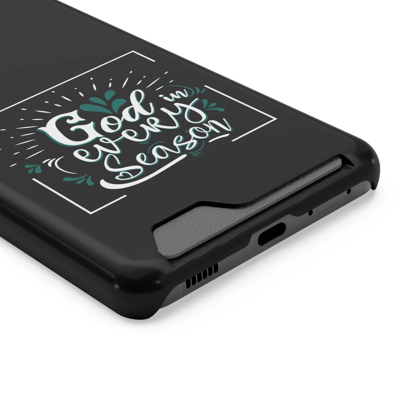 God In Every Season Phone Case With Card Holder