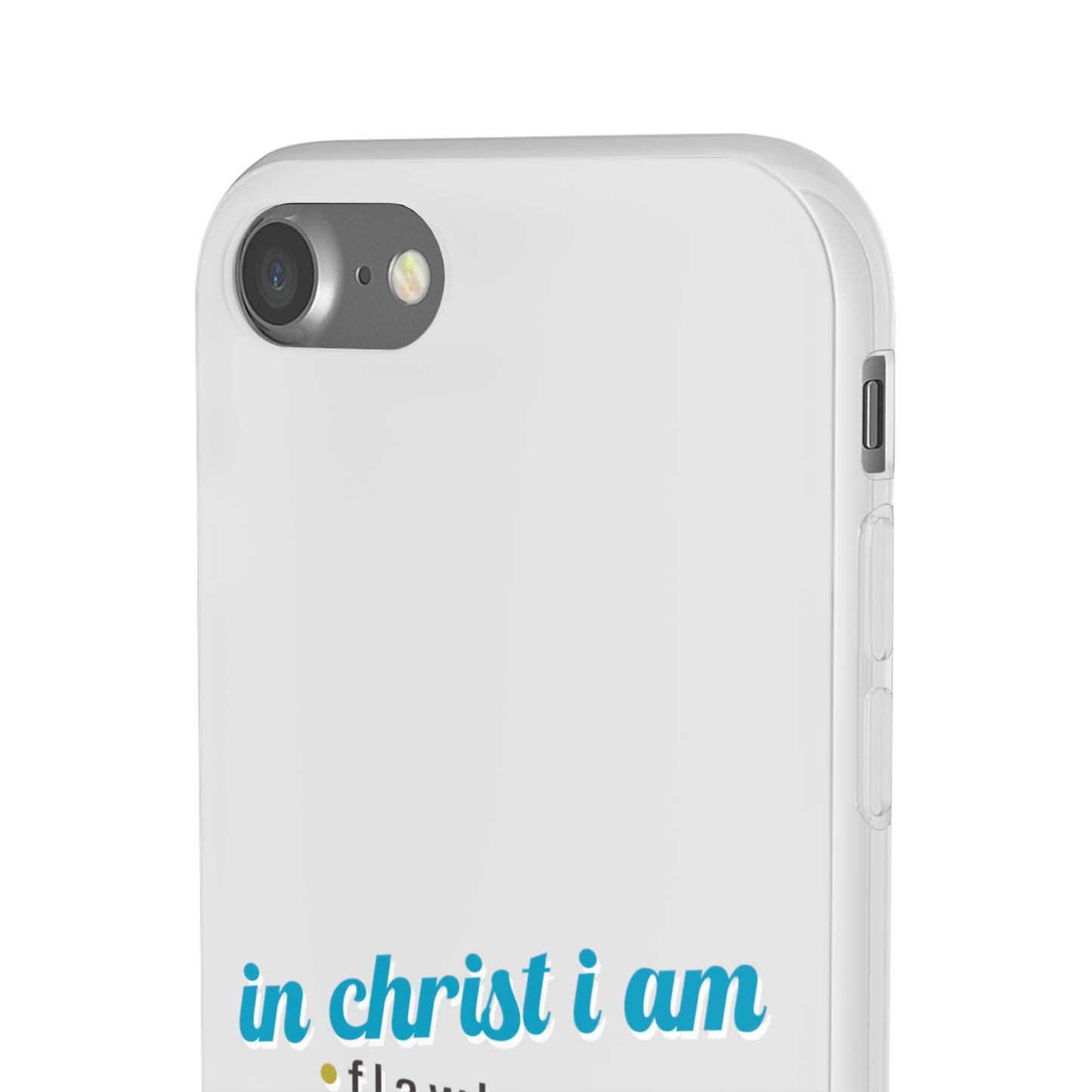 In Christ I Am Flawlessly & Purposefully Created Flexi Phone Case