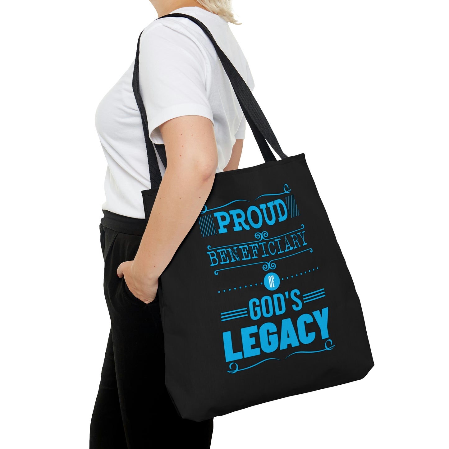 Proud Beneficiary Of God's Legacy Tote Bag