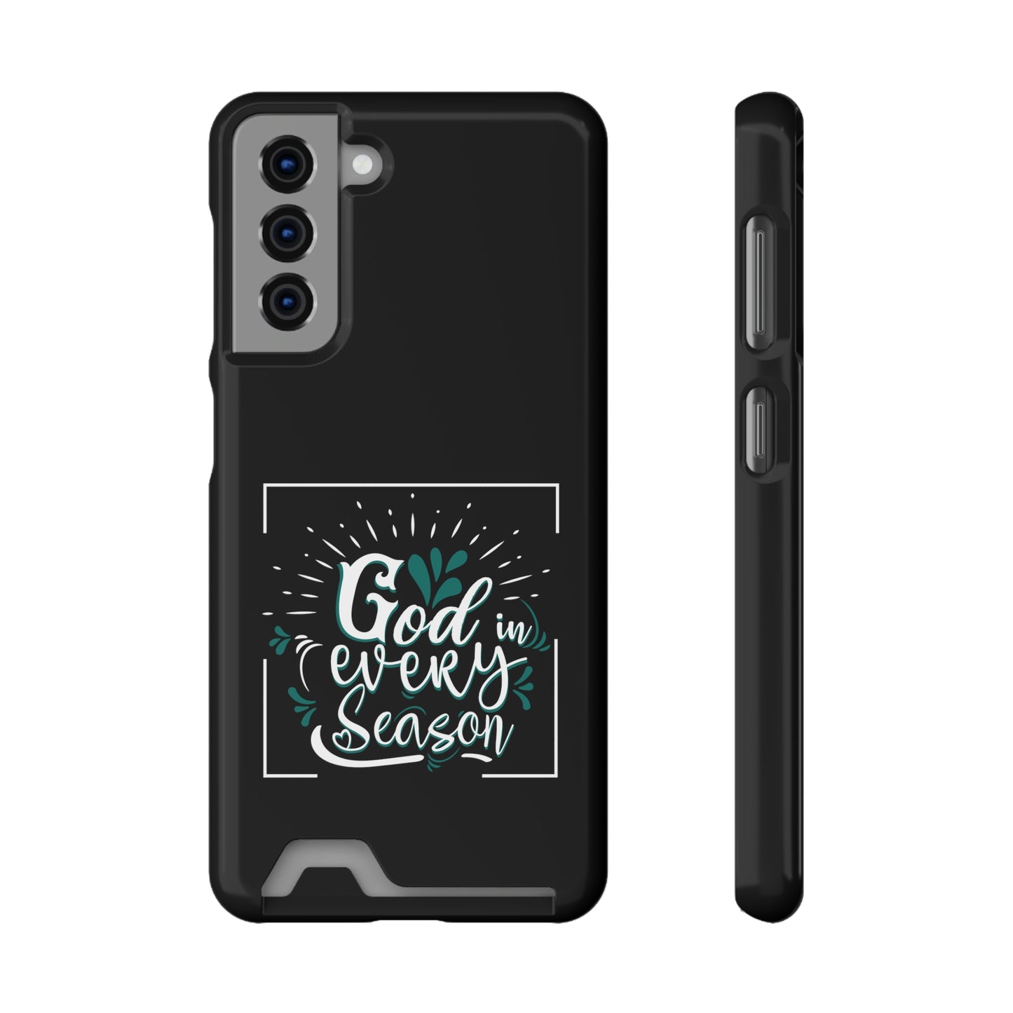 God In Every Season Phone Case With Card Holder