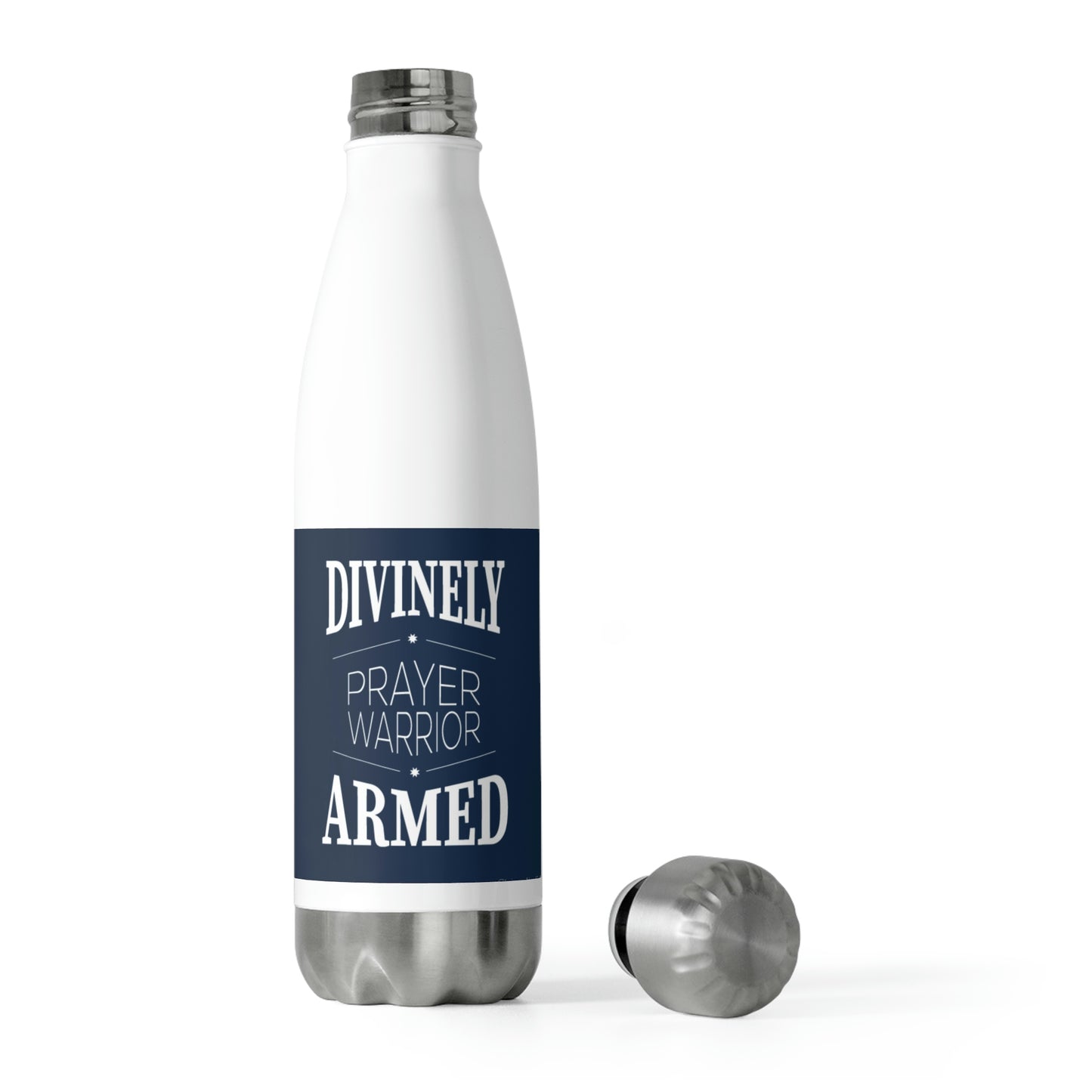 Divinely Armed Prayer Warrior Insulated Bottle