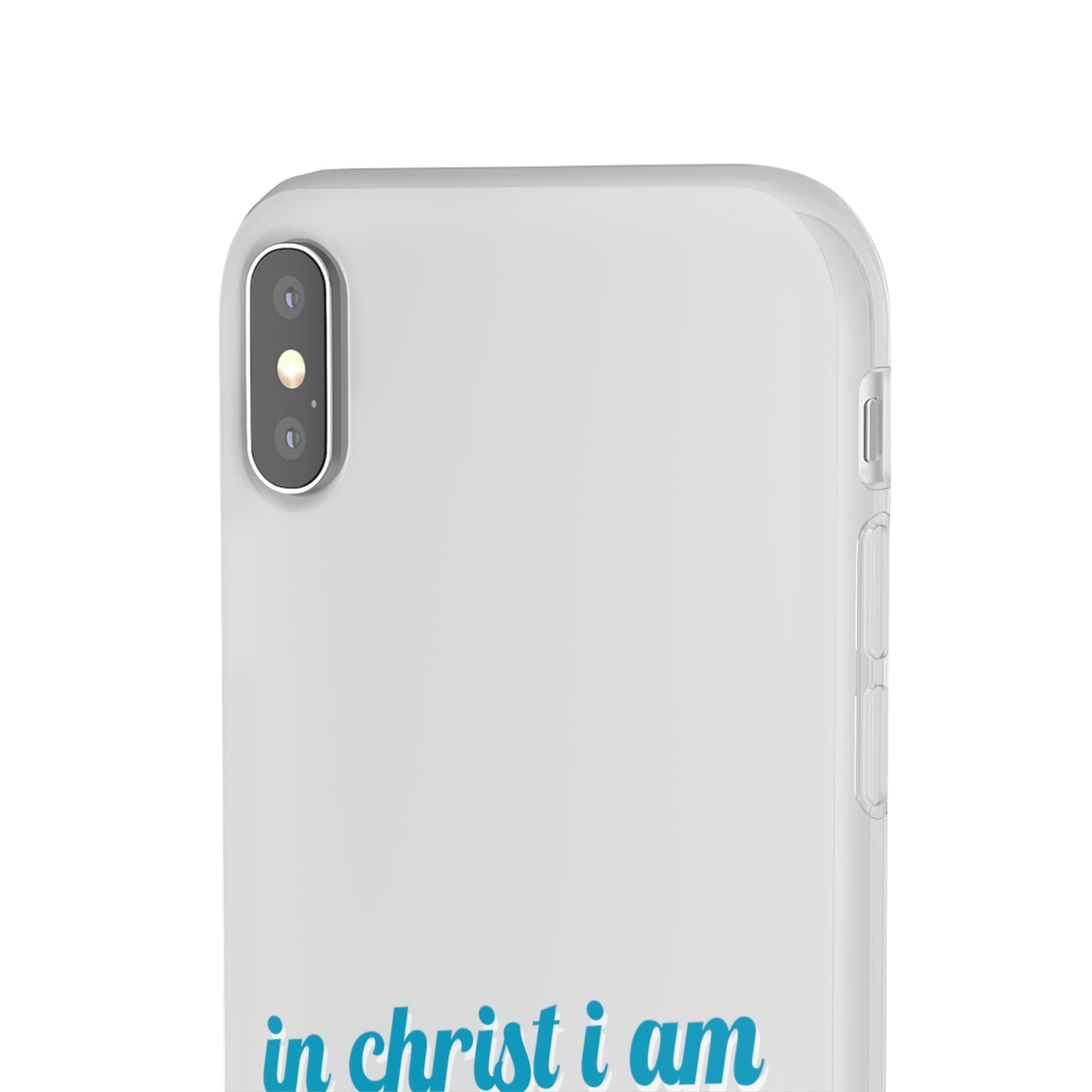 In Christ I Am Flawlessly & Purposefully Created Flexi Phone Case